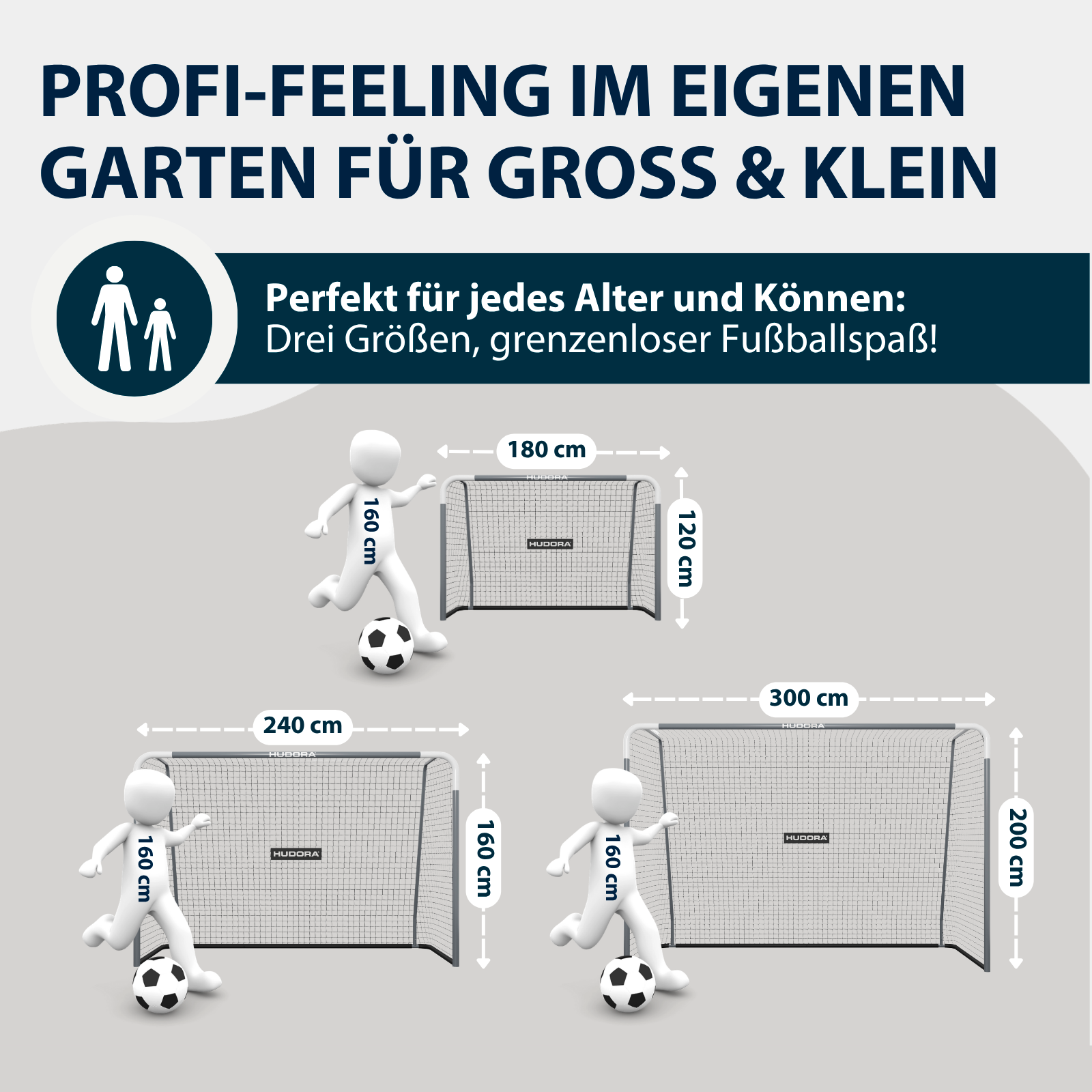 HUDORA Fußballtor RoCo 240 Lite, Bild 3 von 7
