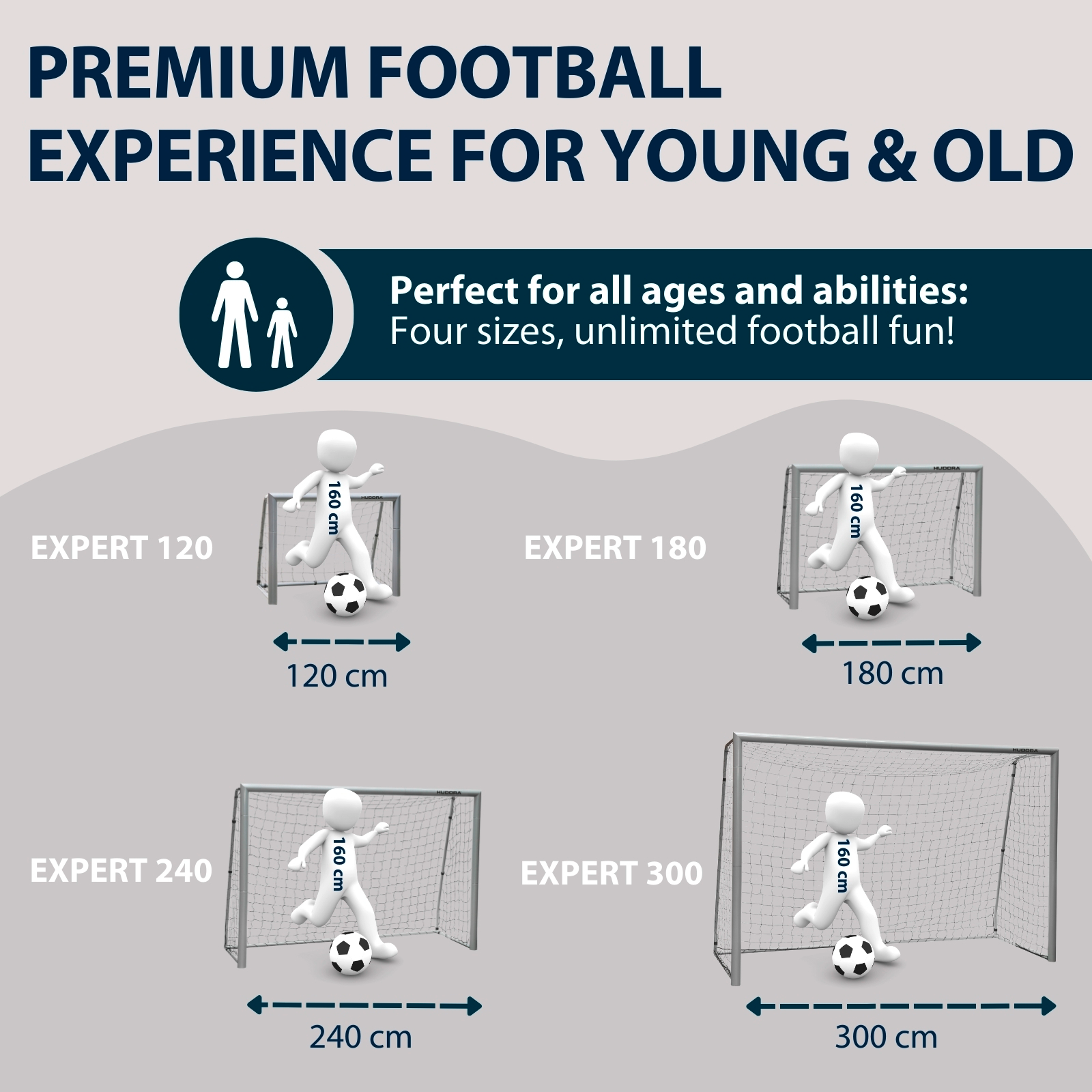 HUDORA Football Goal Expert 300 , image 3 from 7