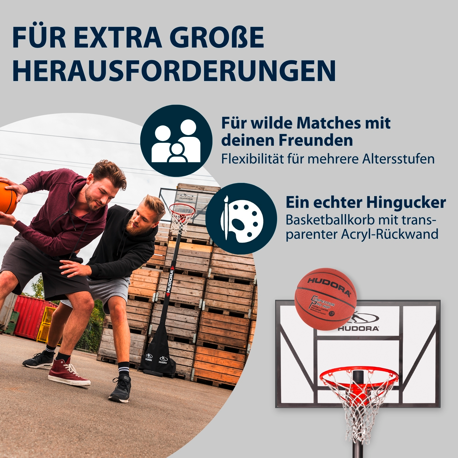 HUDORA Basketballständer Competition Pro, Bild 5 von 6