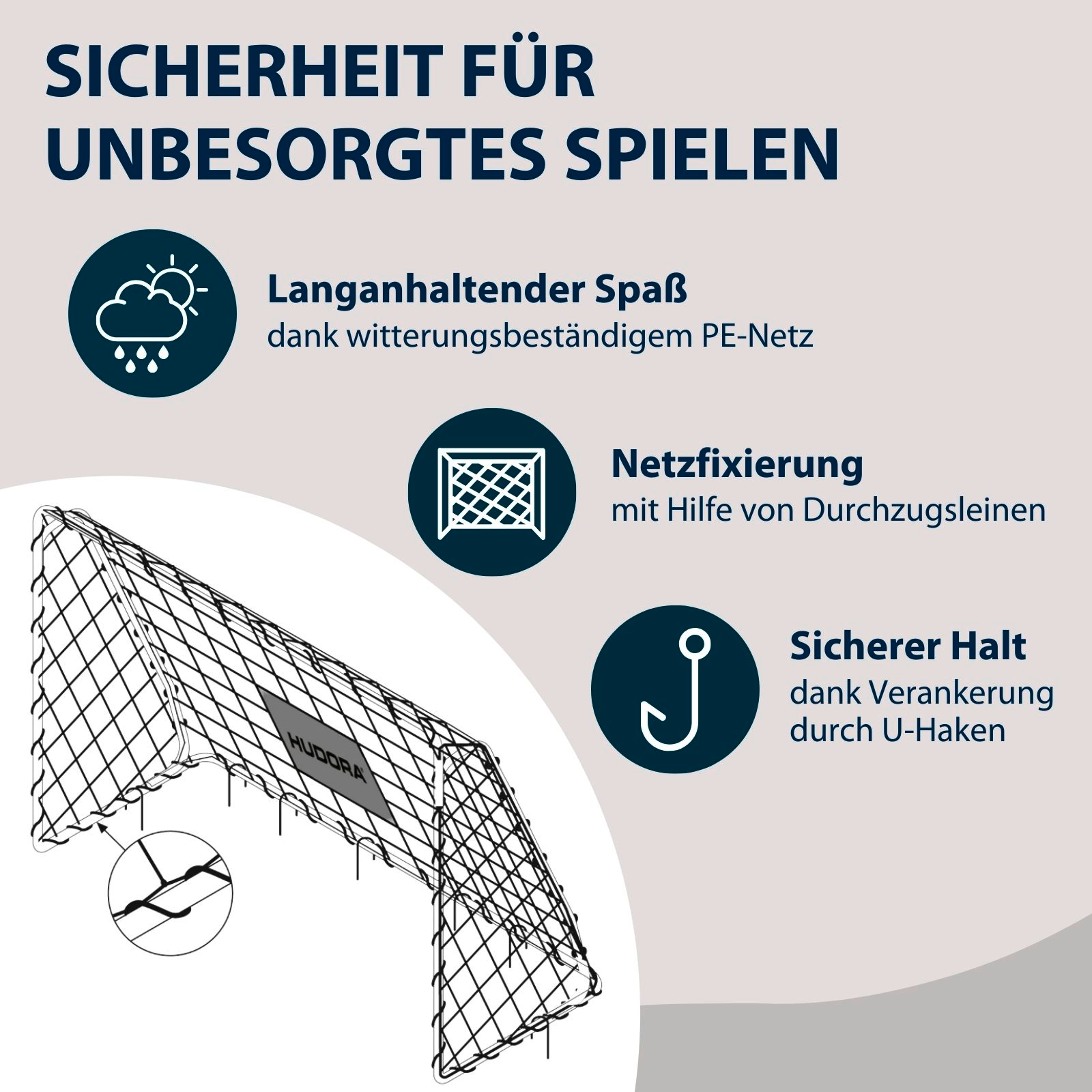 Fußballtor XXL, Bild 3 von 6