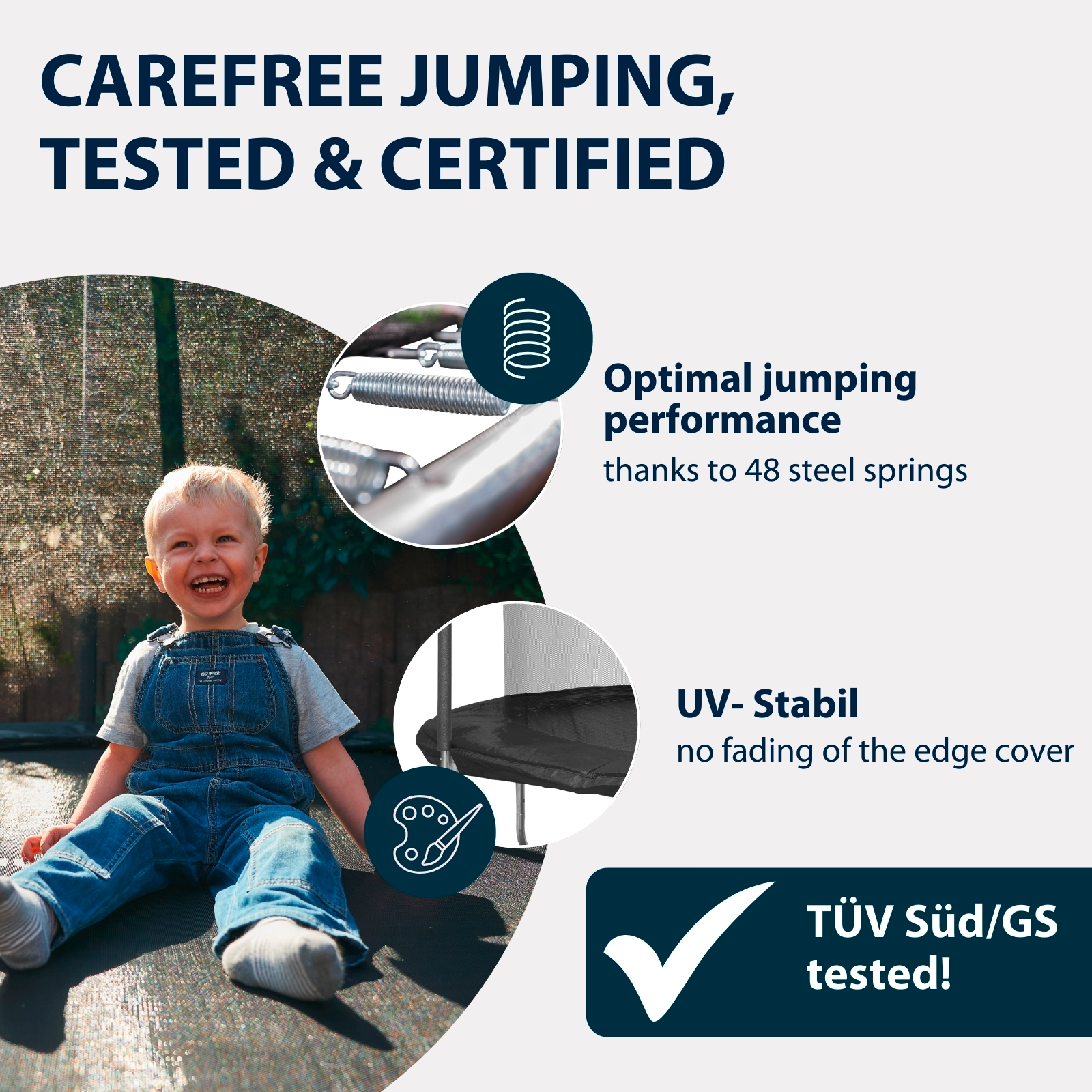 HUDORA First Trampoline 400V, image 5 from 7