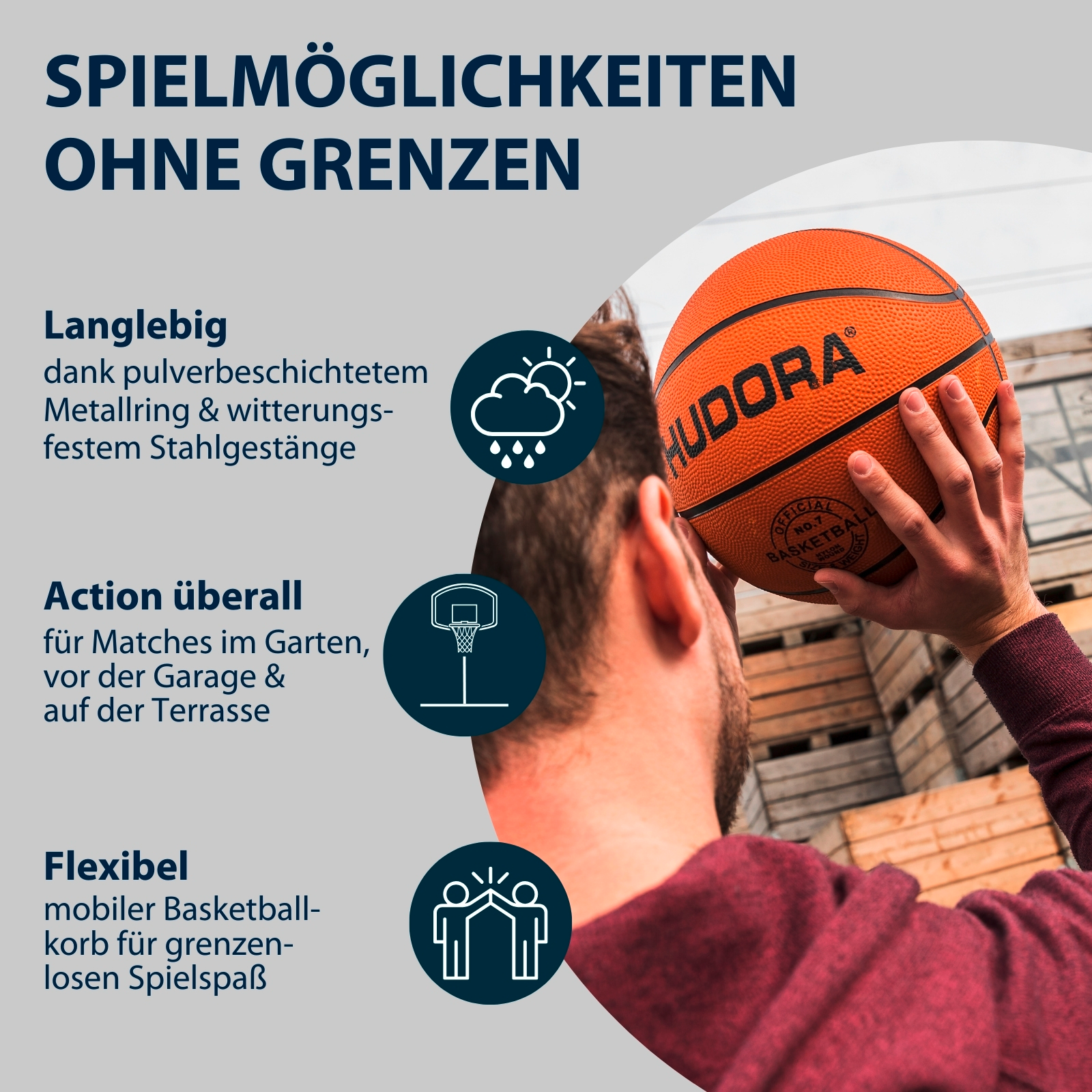 HUDORA Basketballständer Competition Pro, Bild 4 von 6