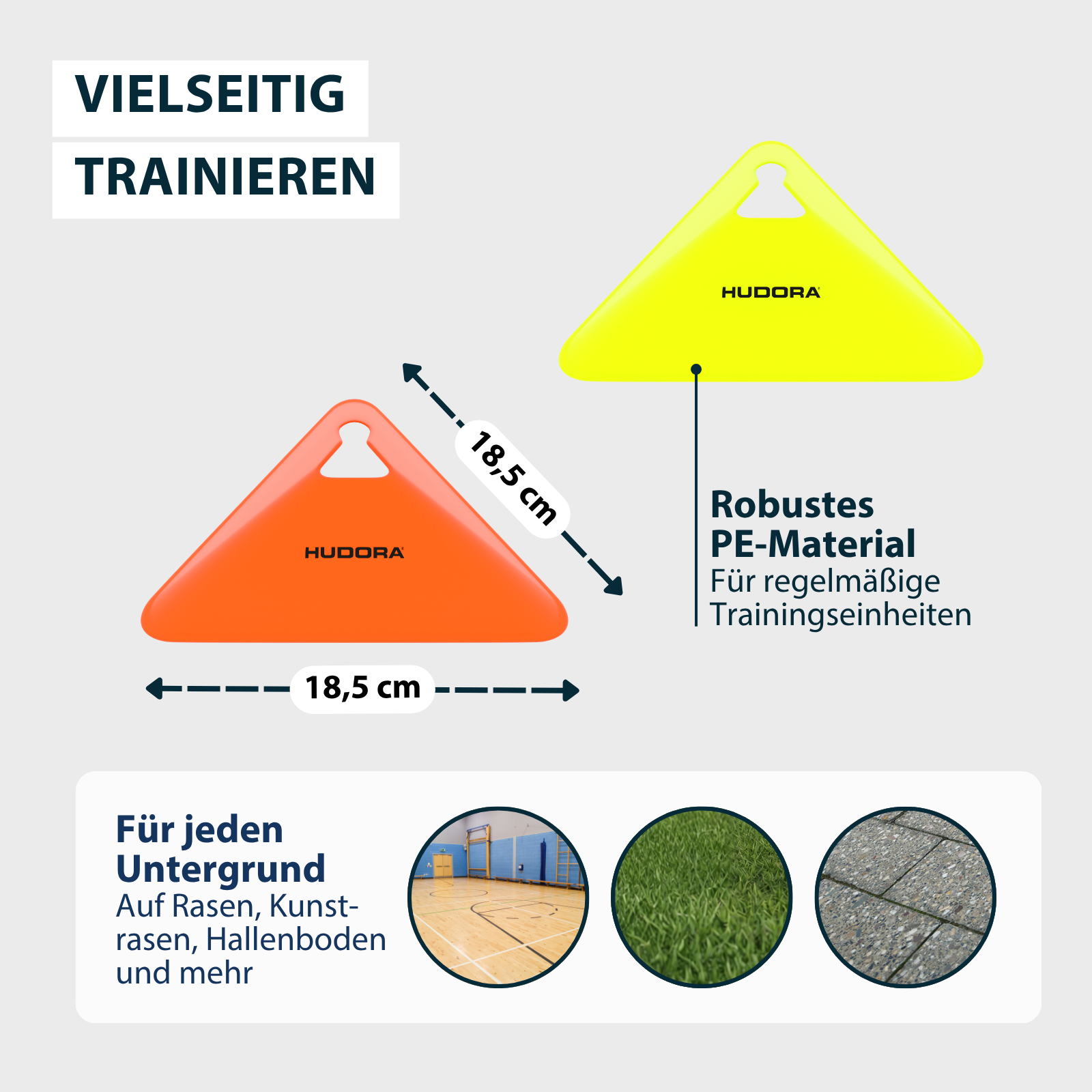HUDORA Fußball Trainingshütchen, Bild 5 von 6