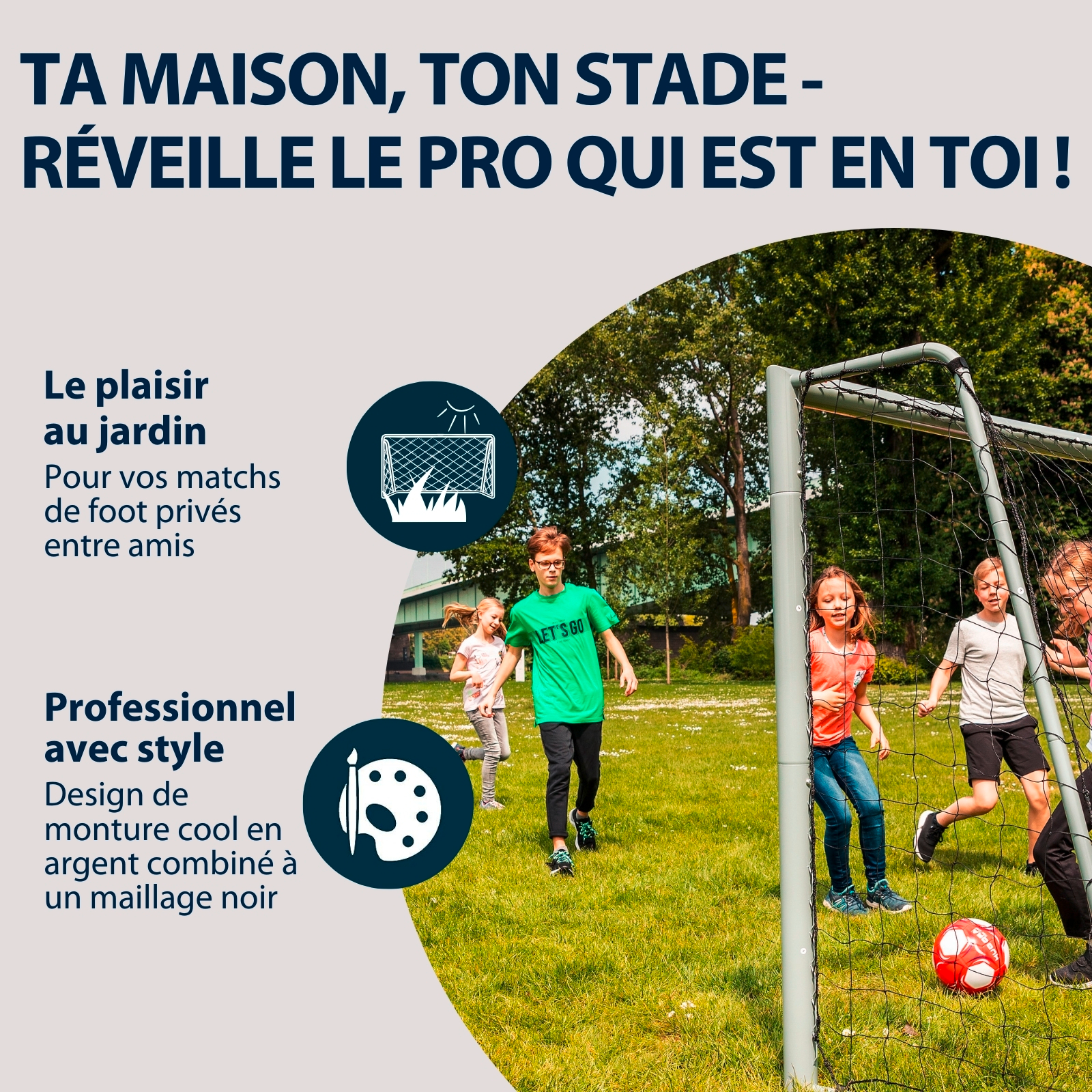 HUDORA Football Goal Expert 180, image 6 from 7