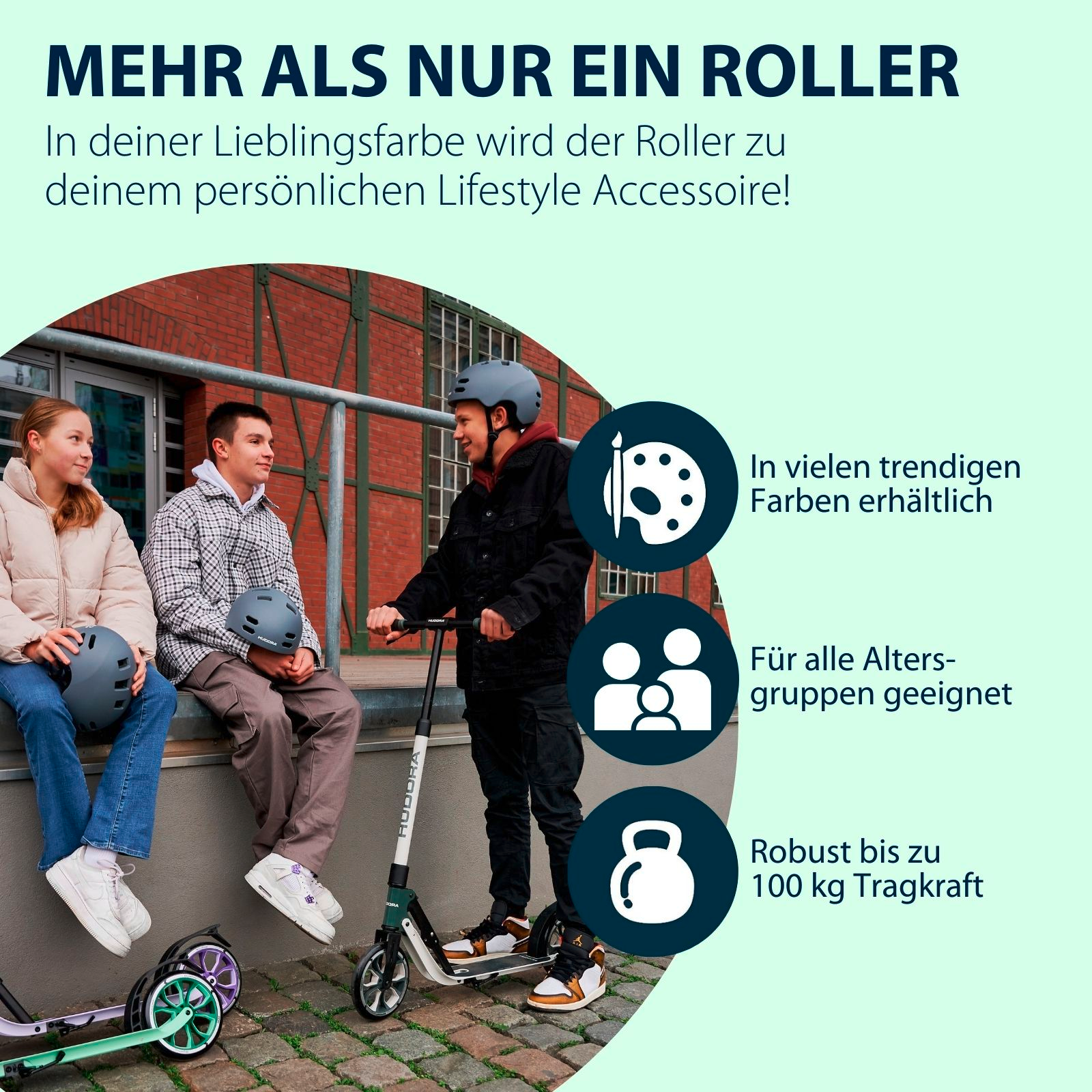 HUDORA BigWheel® 205 Advanced, pine, Bild 6 von 7
