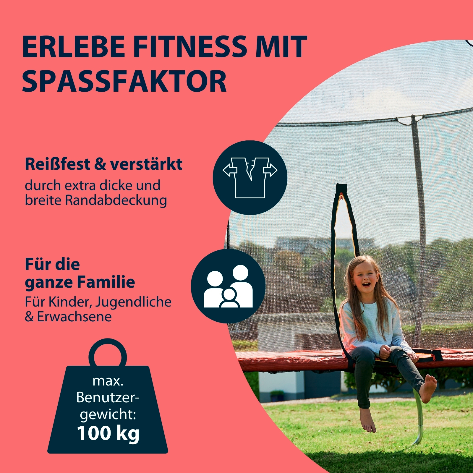 HUDORA Trampolin Fantastic 400V, Bild 6 von 7
