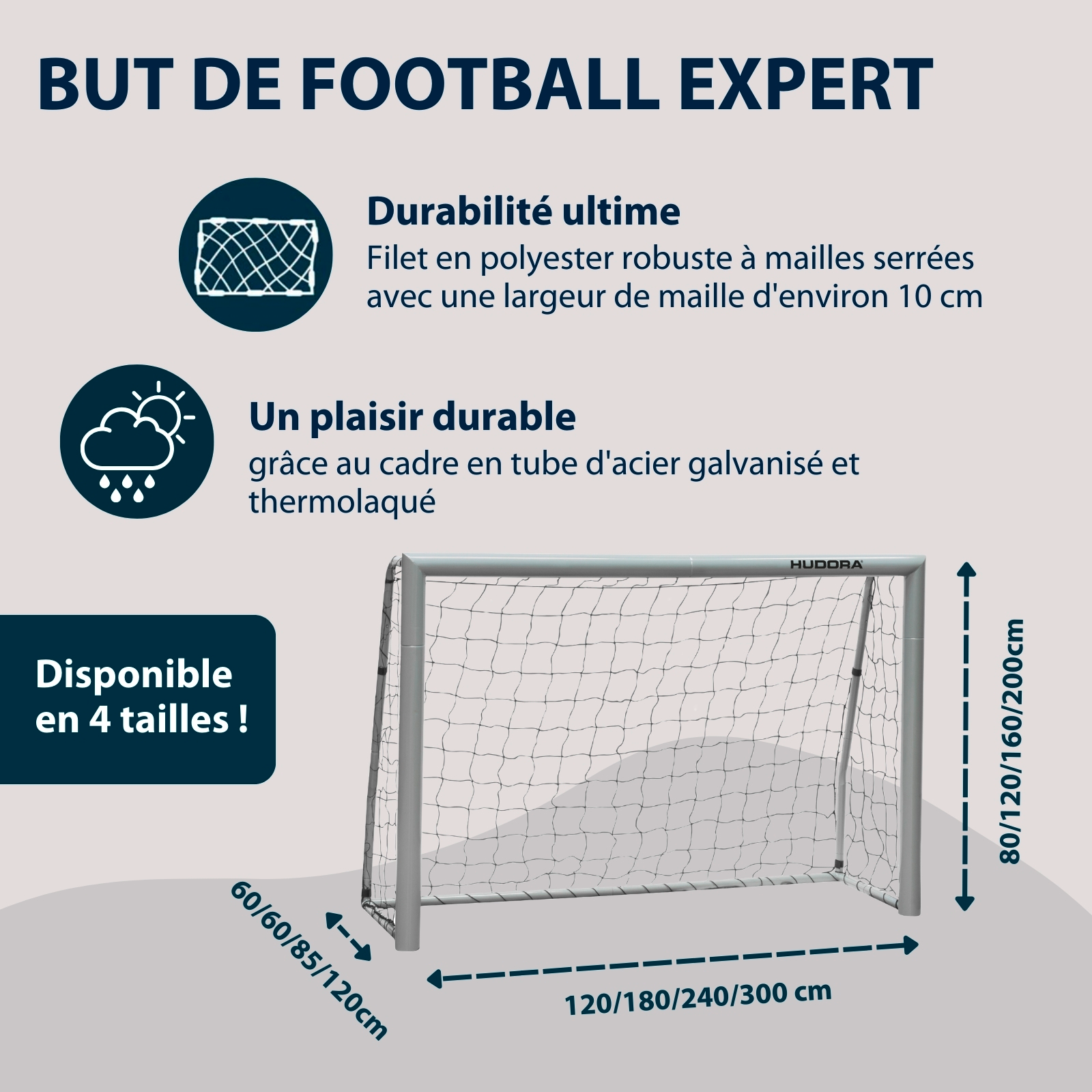 HUDORA Football Goal Expert 300 , image 2 from 7