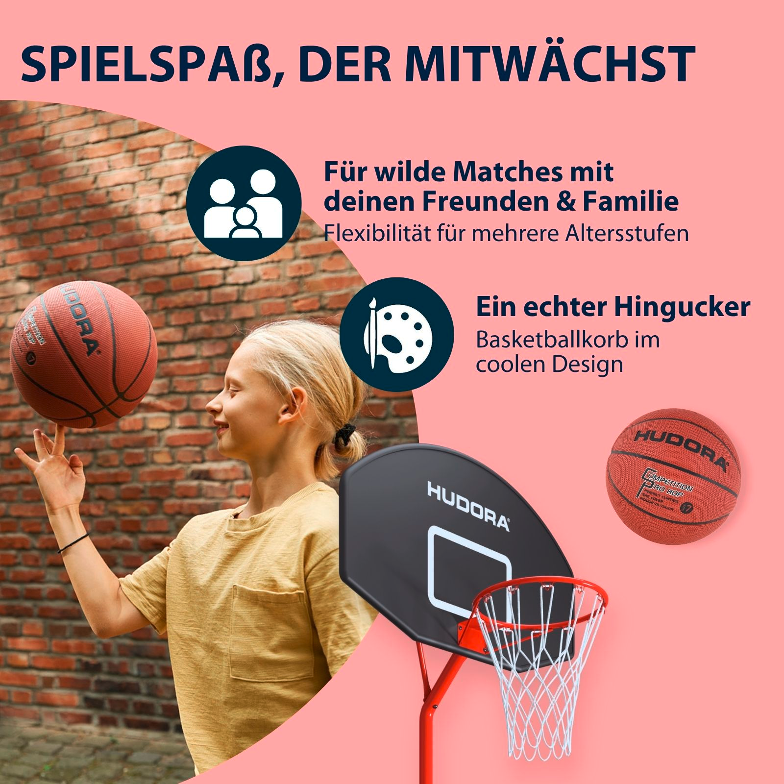 HUDORA Start Basketballständer 305, Bild 5 von 6