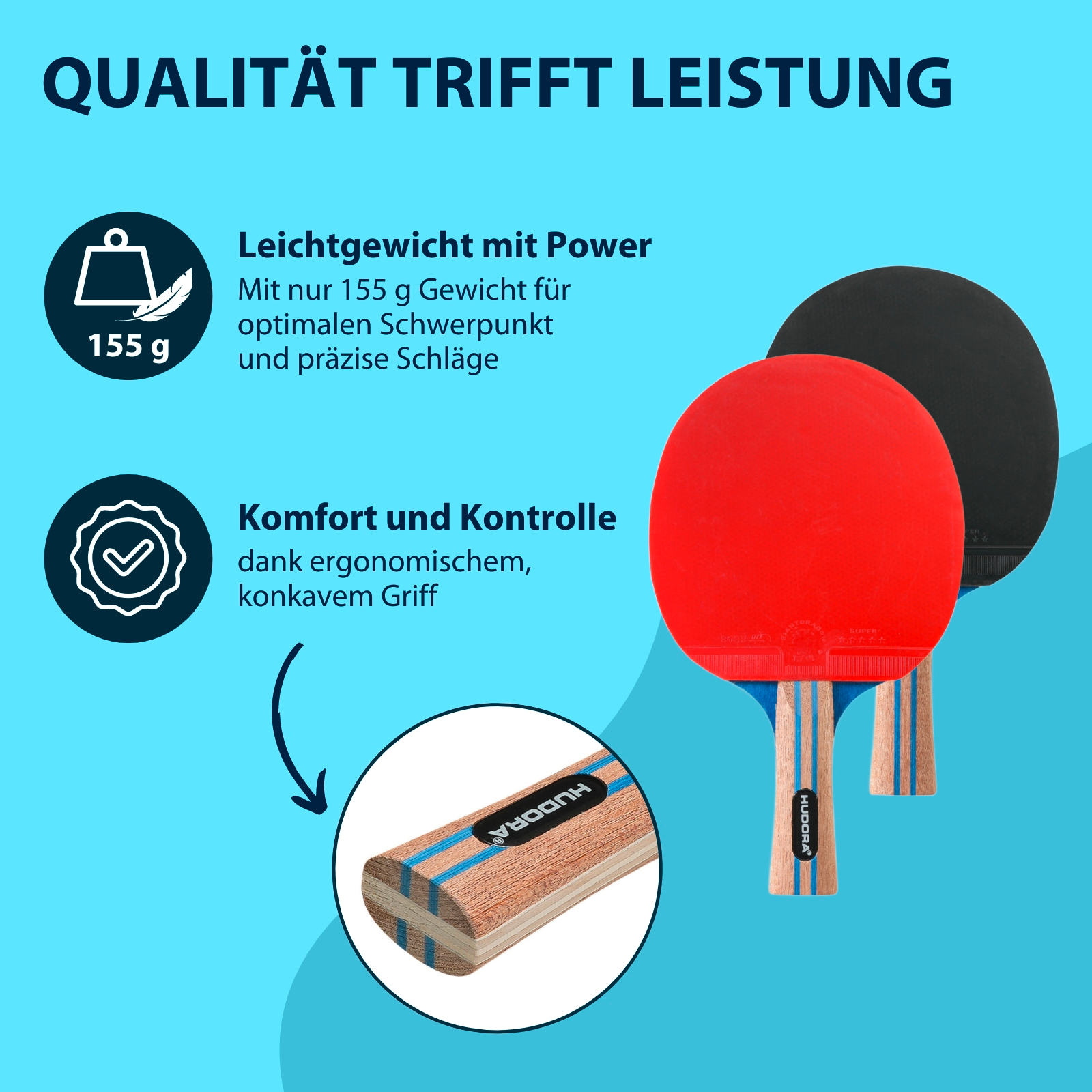 HUDORA Tischtennisset Match, Bild 4 von 6