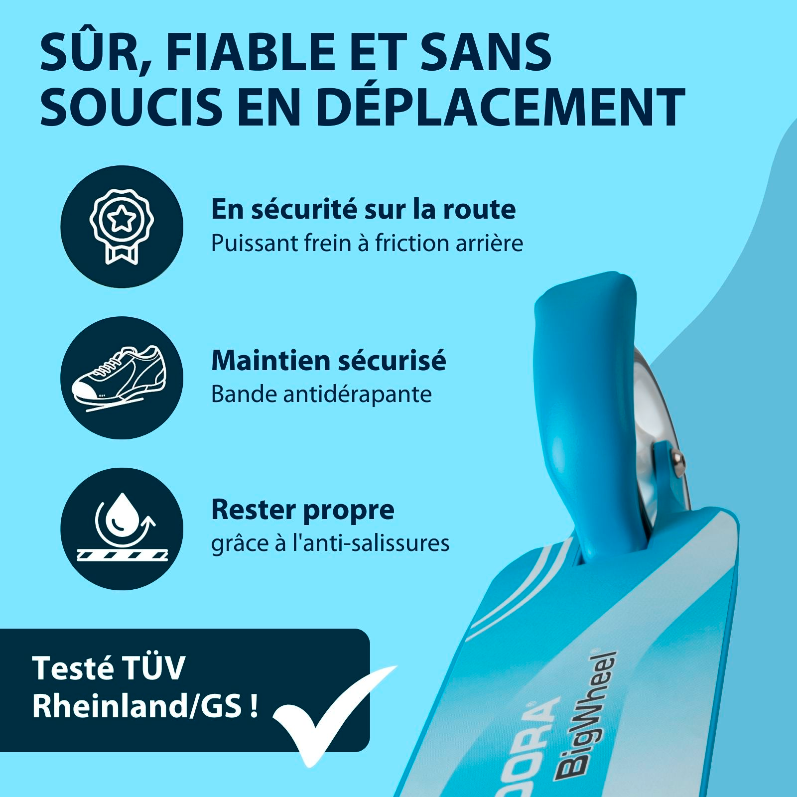 HUDORA Little BigWheel® - Trottinette à roulettes, image 9 from 13