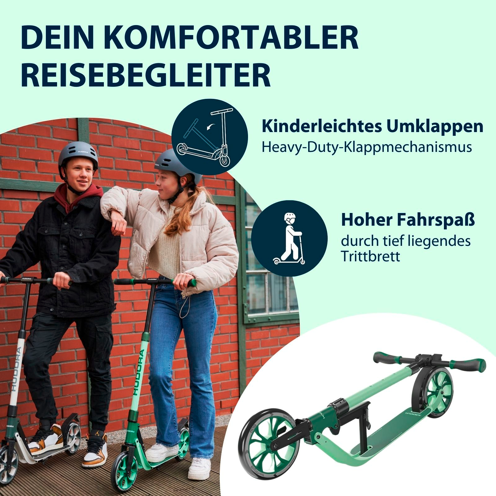 HUDORA BigWheel® 205 Advanced, pine, Bild 4 von 7