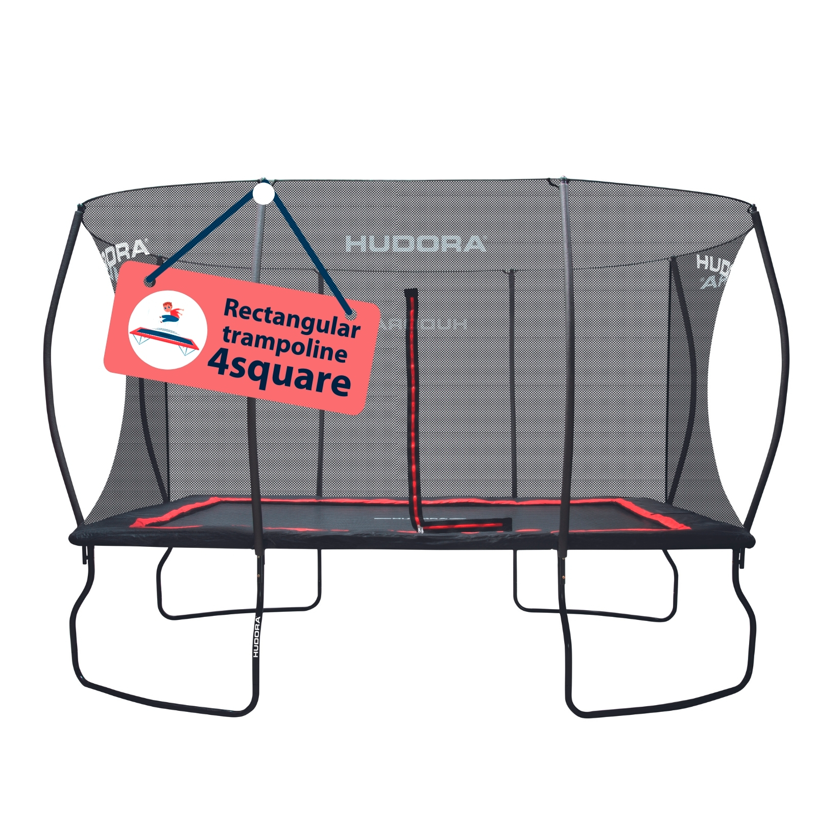 HUDORA trampoline 4square 215 x 305