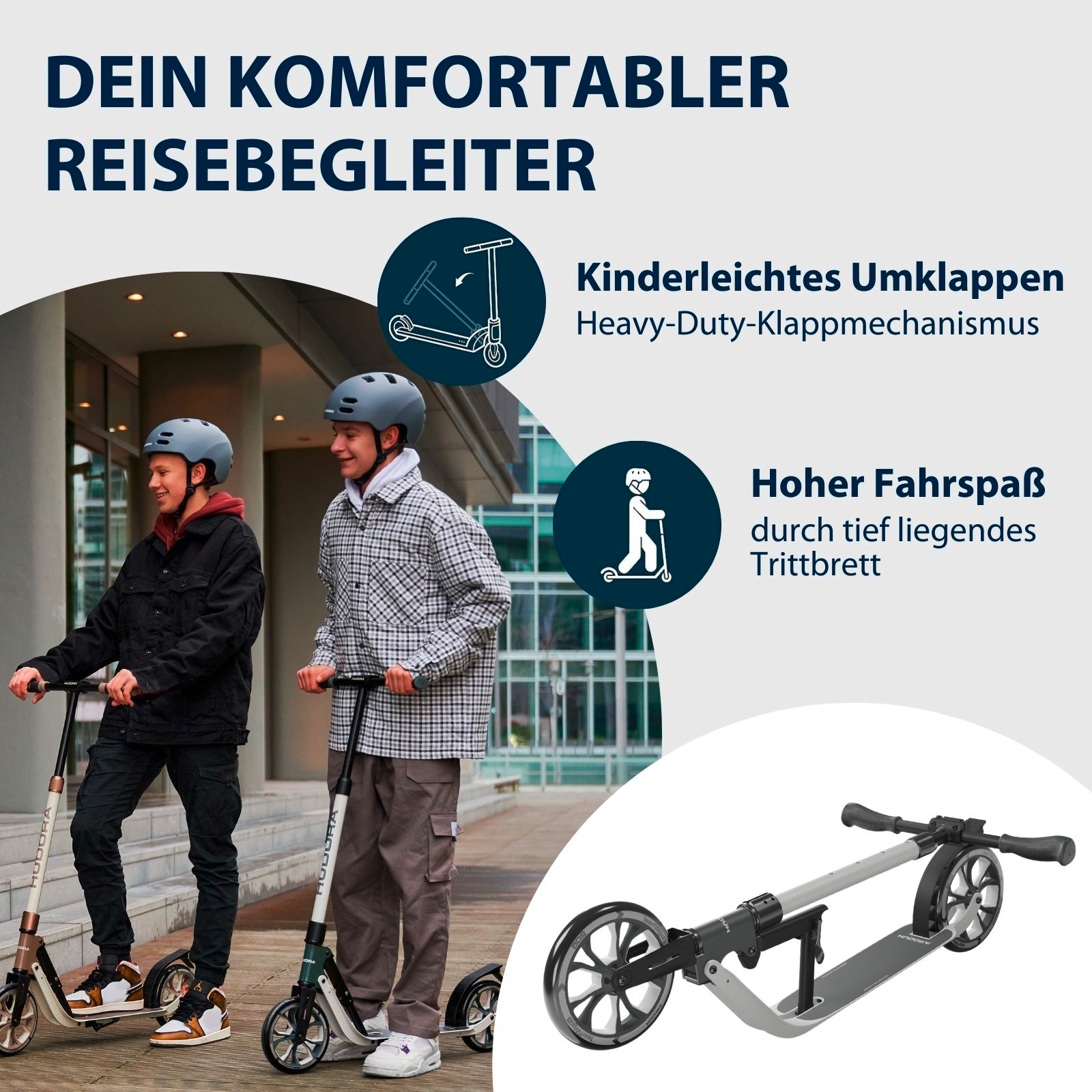HUDORA BigWheel® 205 Advanced, ash, Bild 4 von 7