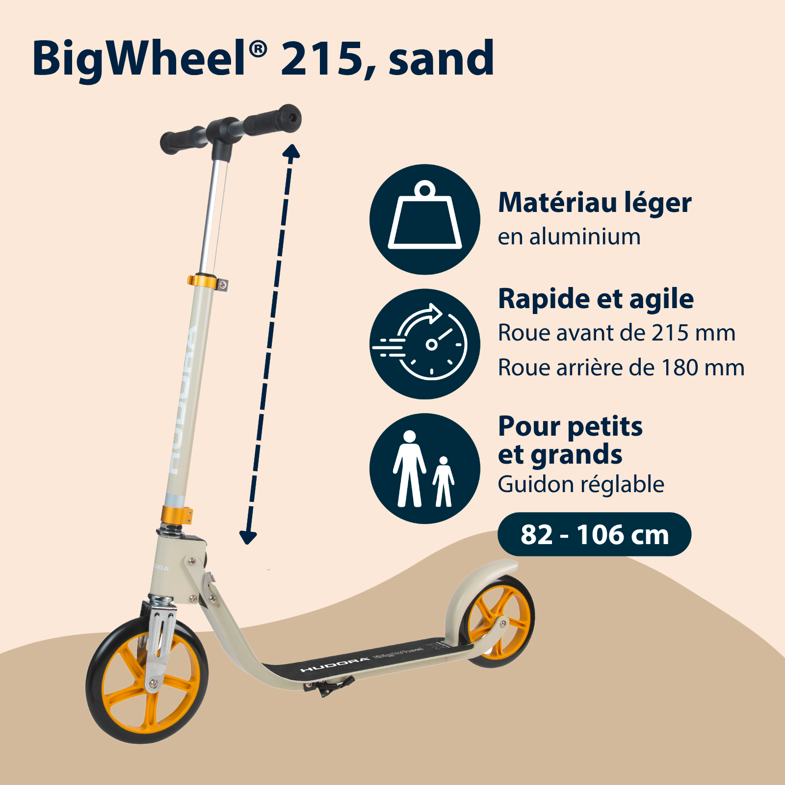 HUDORA BigWheel® 215, image 2 from 7