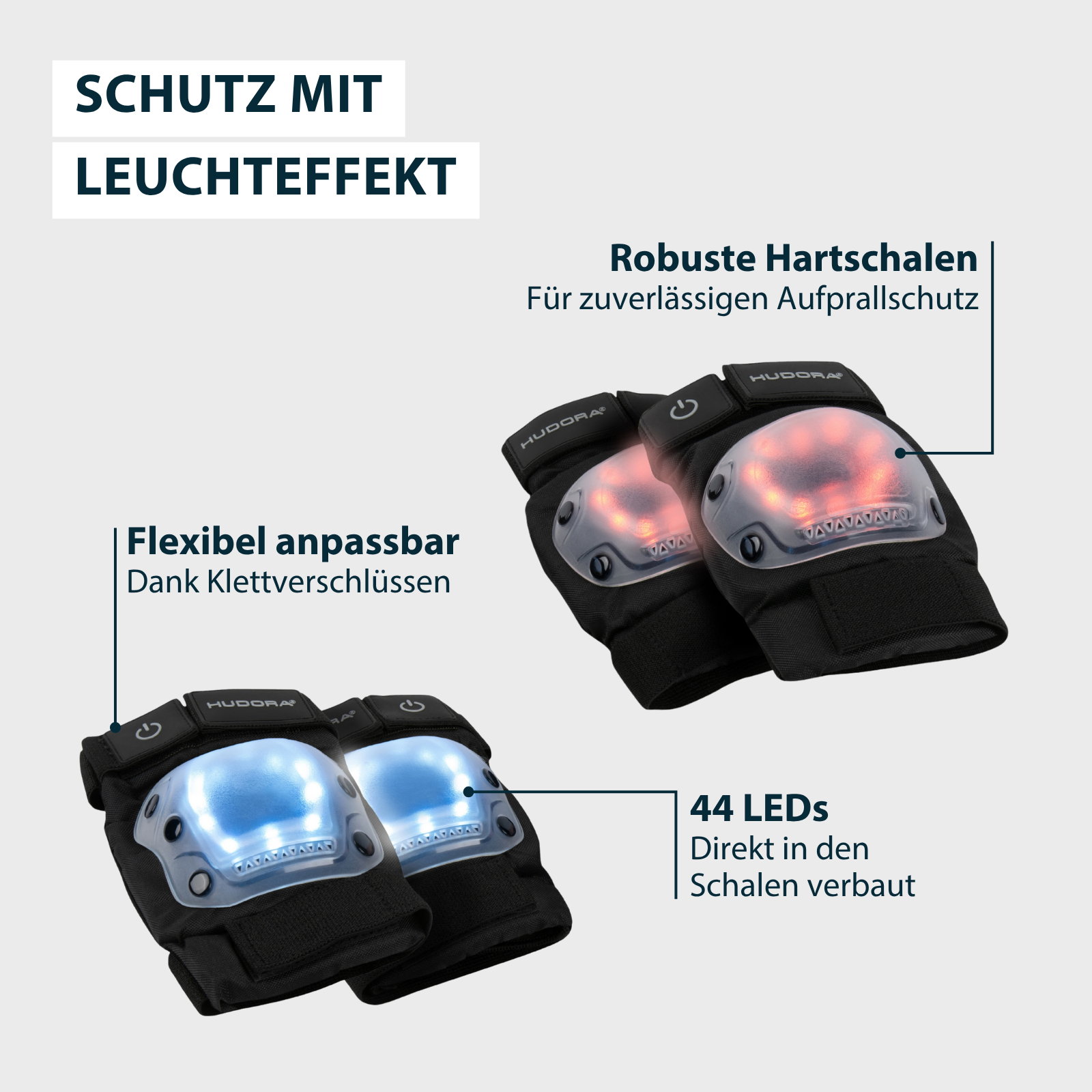 HUDORA Protektoren LED, Bild 3 von 6
