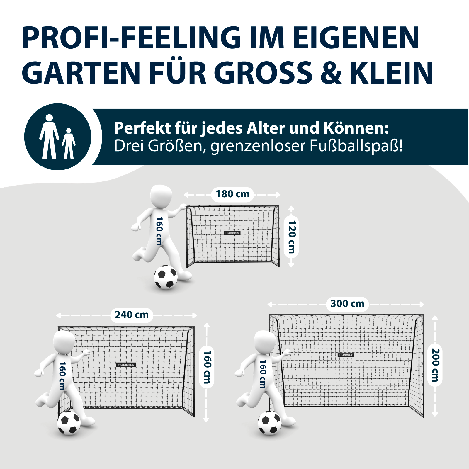 HUDORA Fußballtor TecTo 240, image 3 from 7