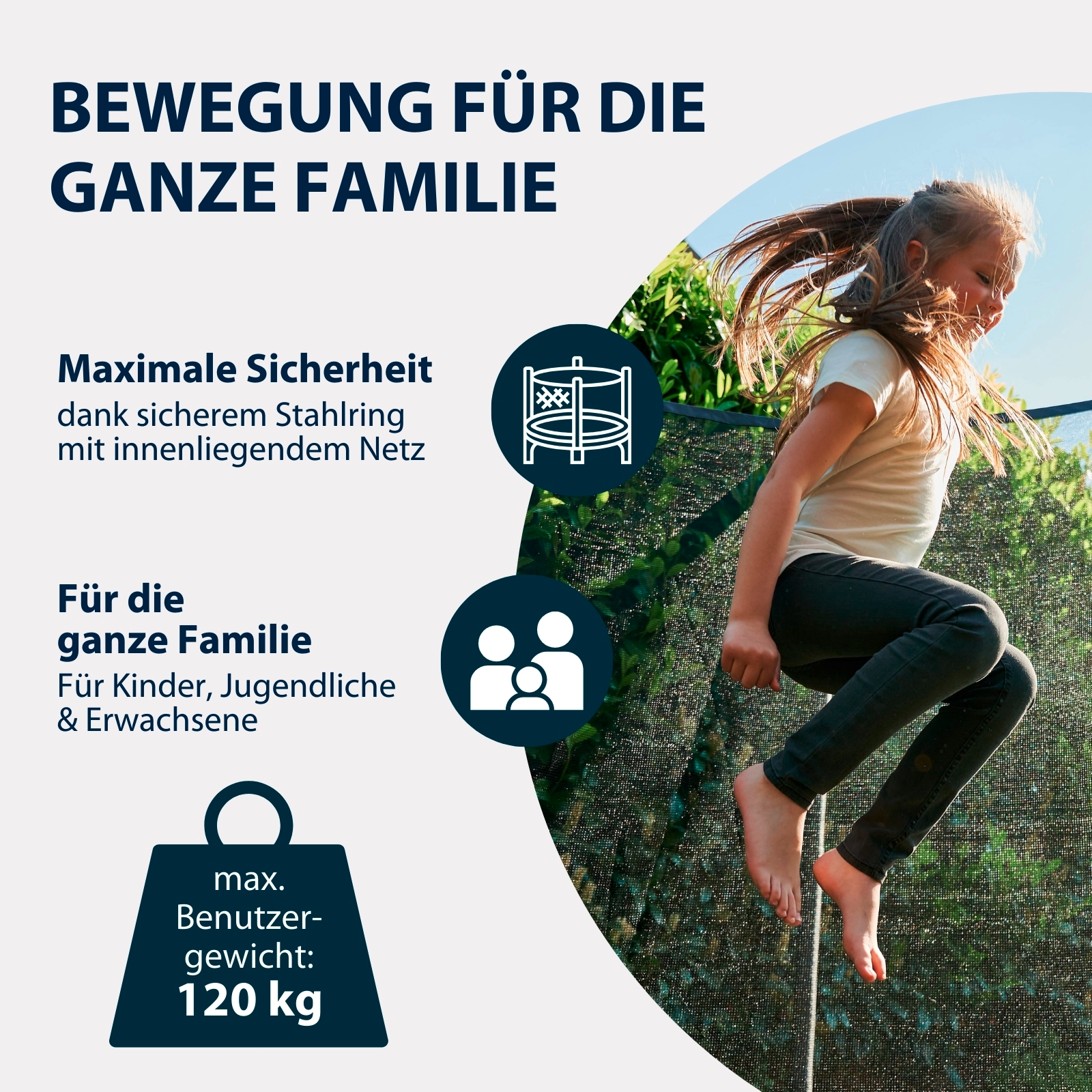 HUDORA First Trampolin 400V, Bild 6 von 7