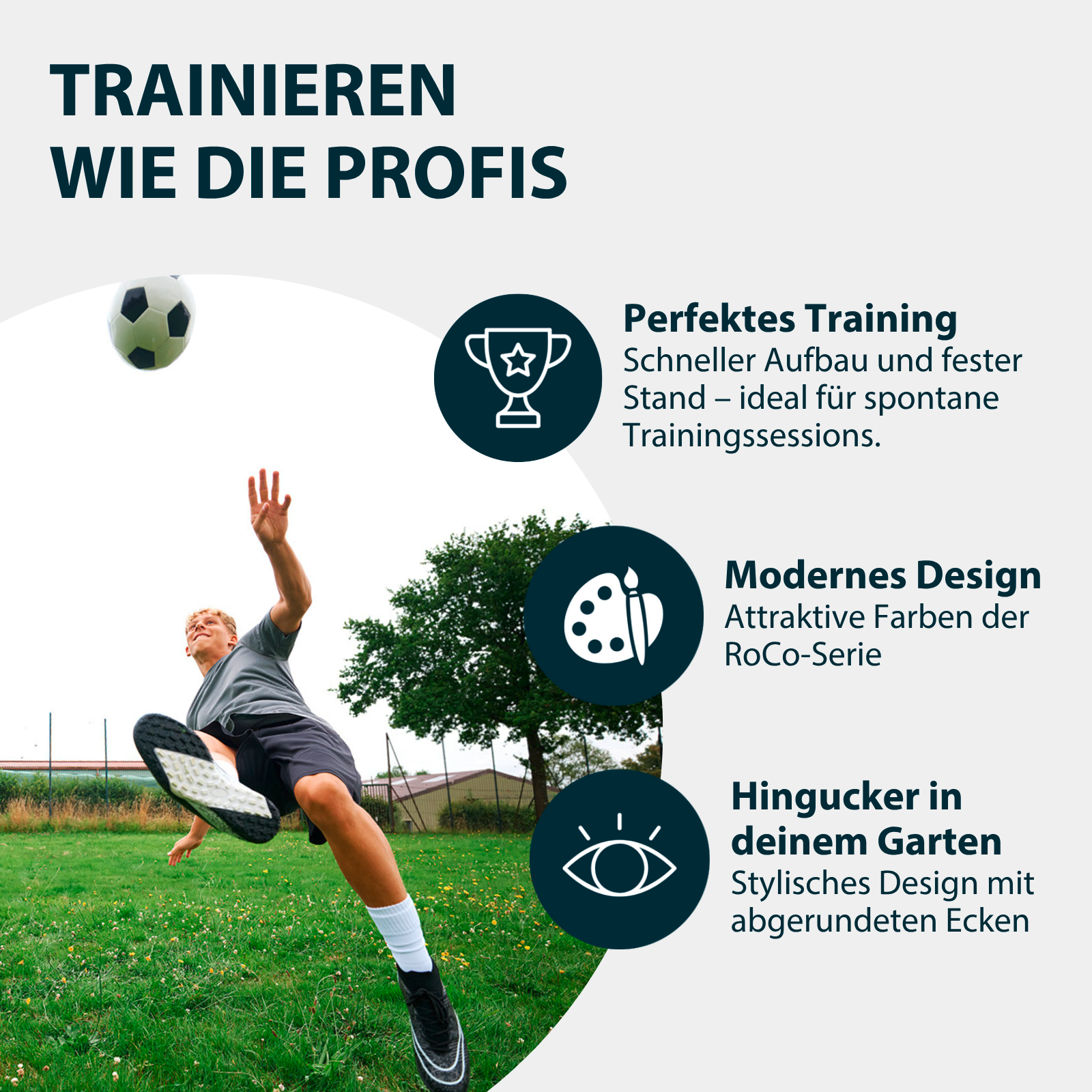 HUDORA Fußballtor RoCo 180 Lite, Bild 5 von 6