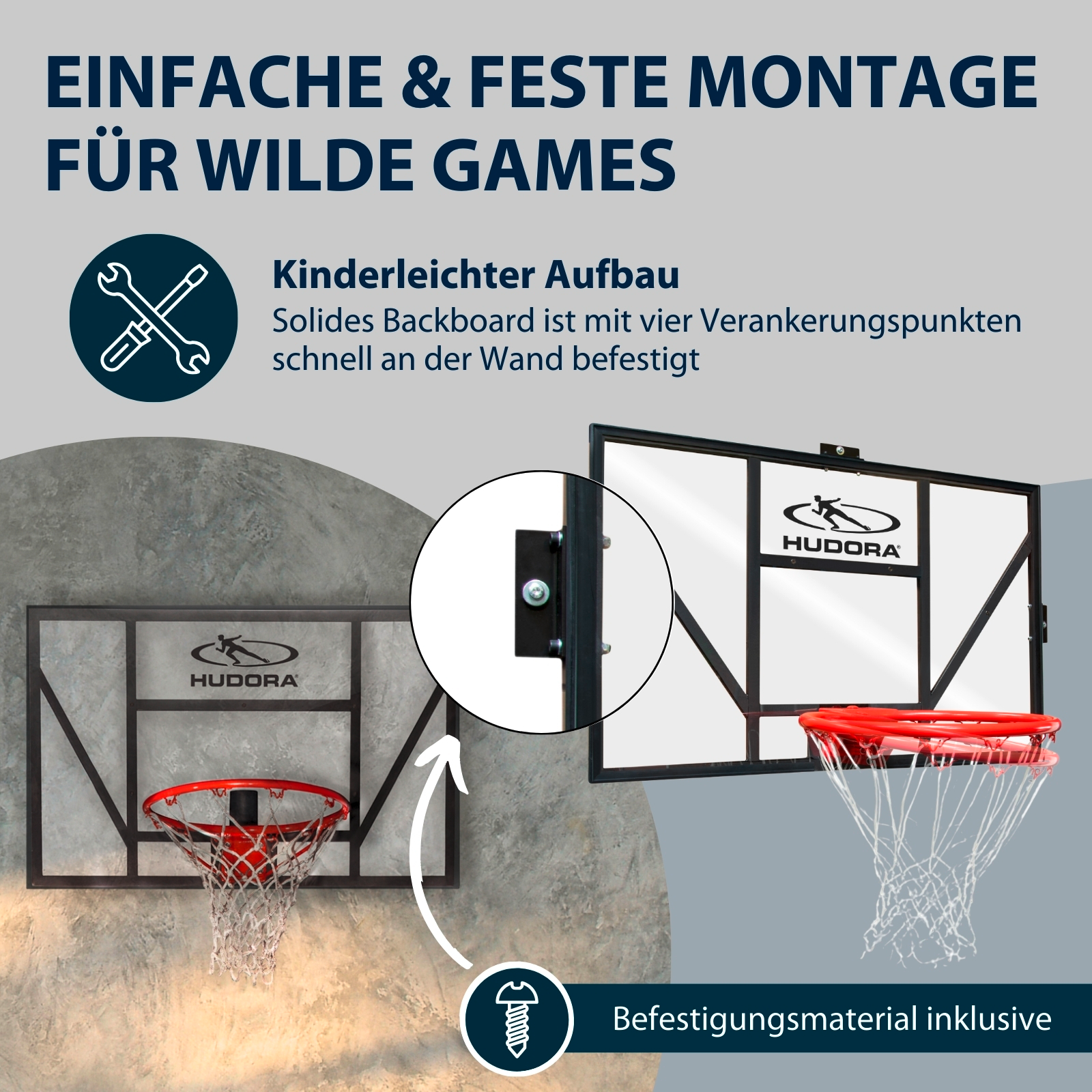 HUDORA Basketball Board Competition Pro, Bild 3 von 6