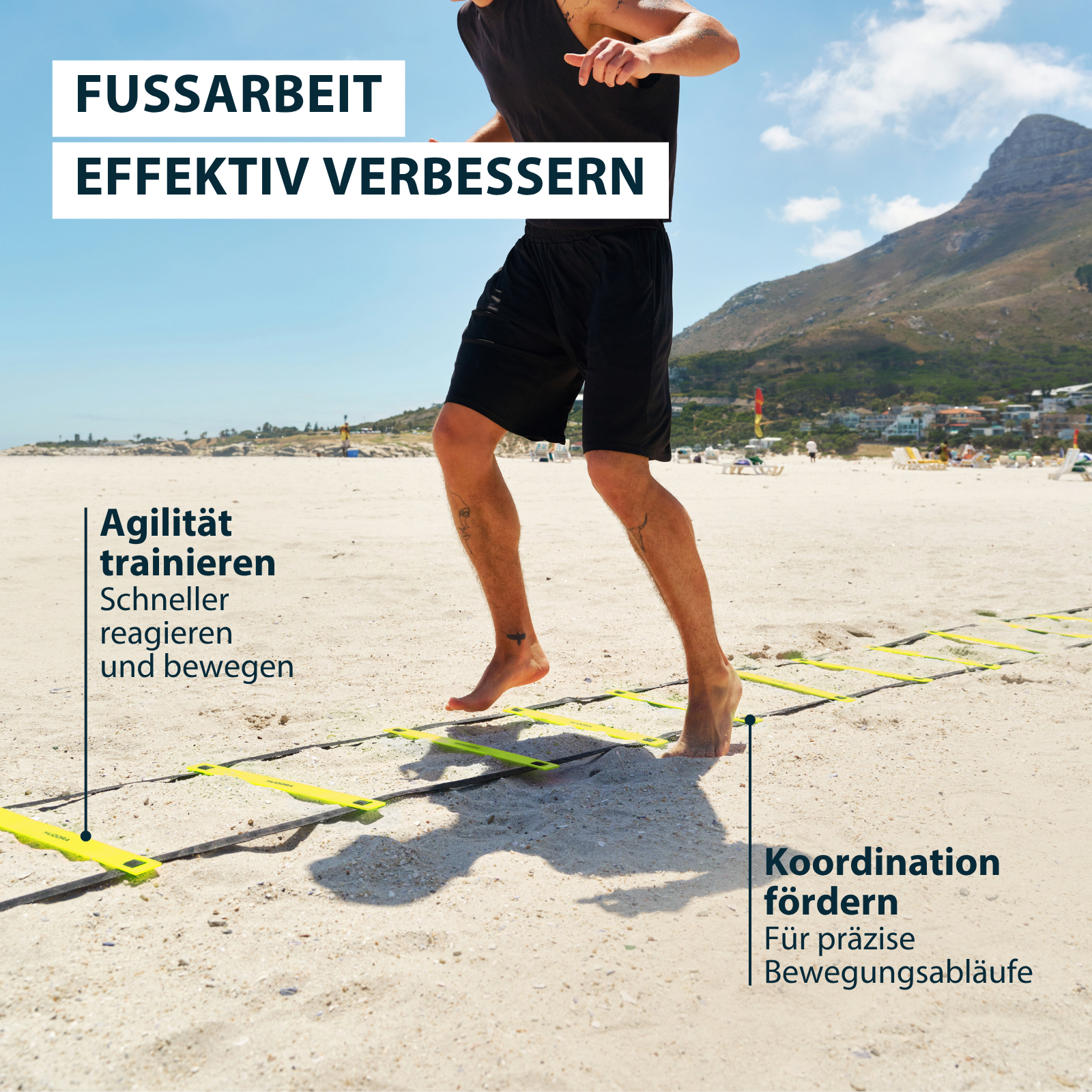 HUDORA Fußball Trainingsleiter inkl. Hütchen, Bild 4 von 6