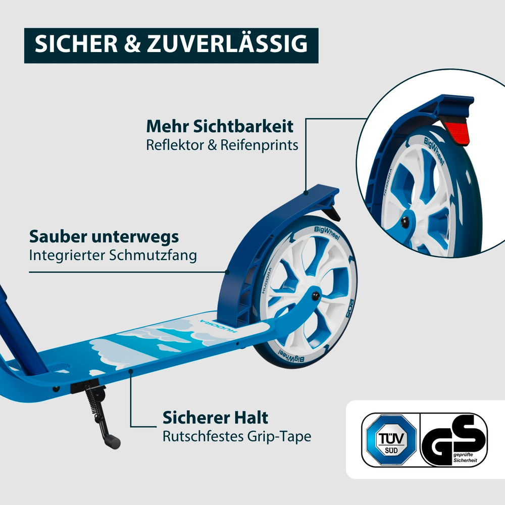 HUDORA BigWheel® 205 Advanced Daydream Edition, Clouds, Bild 6 von 8