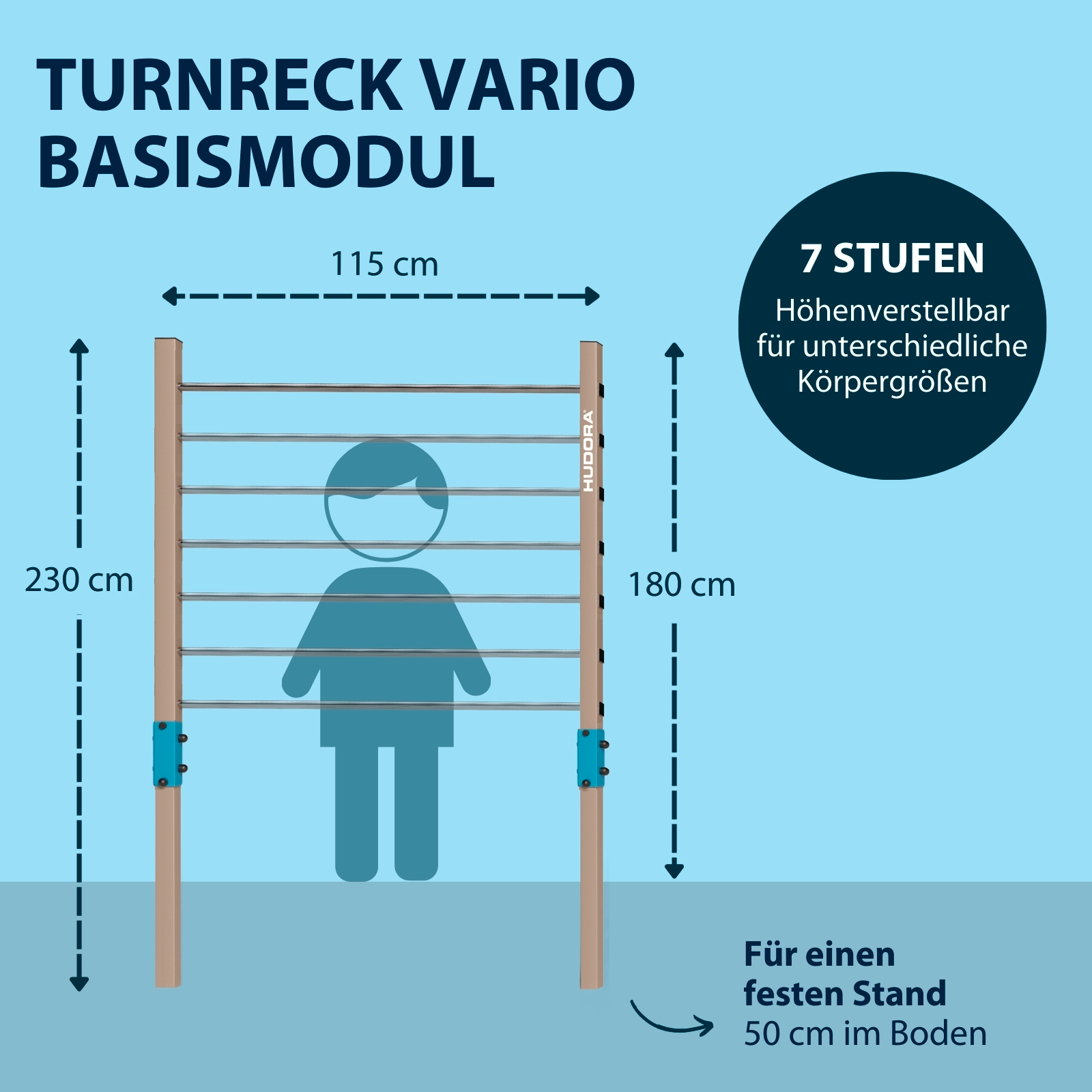 HUDORA Turnreck Vario Basismodul, Bild 2 von 6