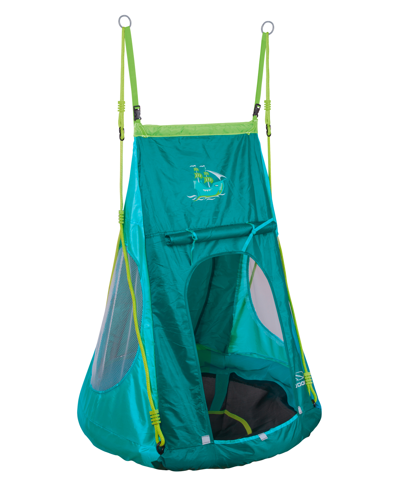 HUDORA Nestschaukel mit Zelt Pirate 90