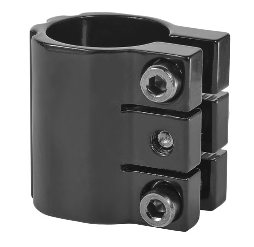 1 Triple Clamp schwarz
