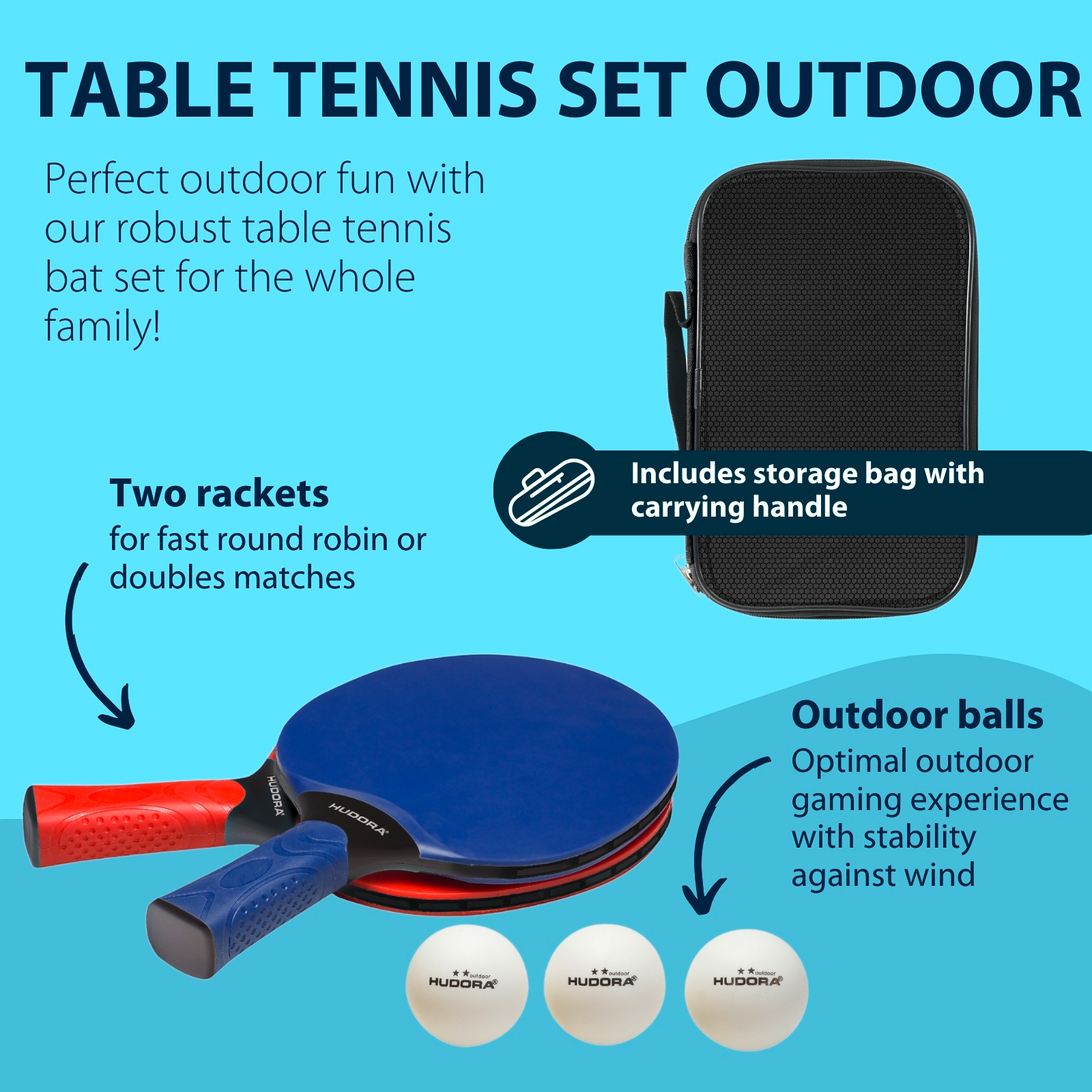 Tischtennisset Outdoor, image 2 from 6