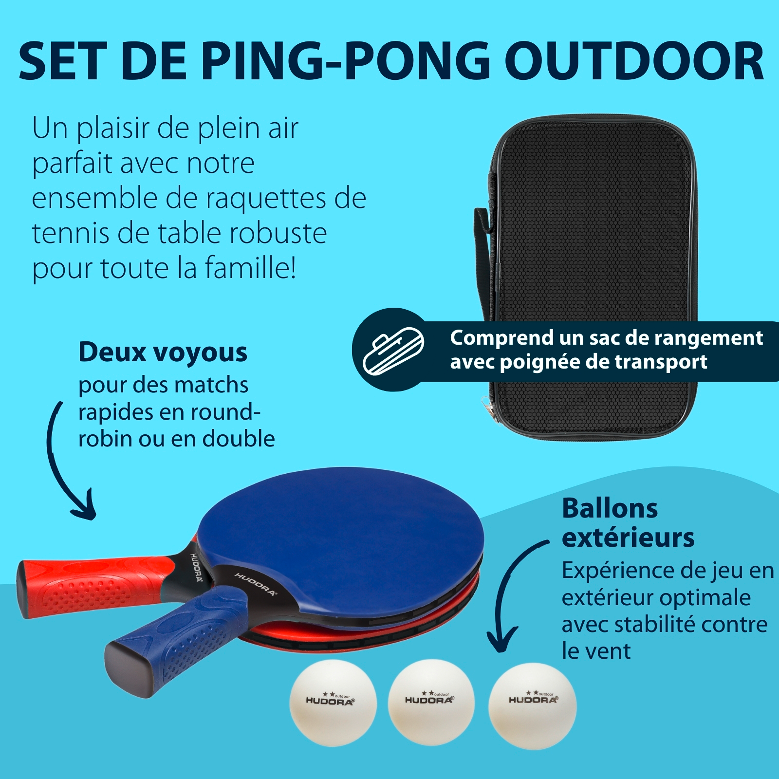 Tischtennisset Outdoor, image 2 from 6