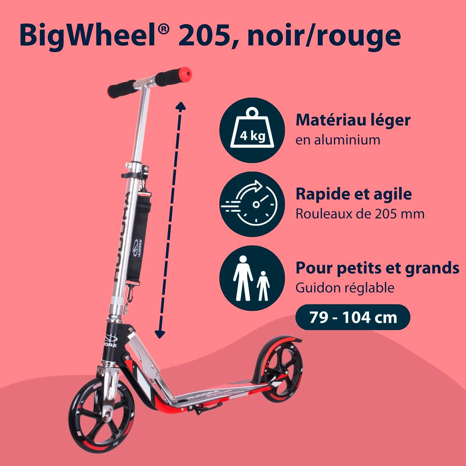 HUDORA BigWheel® 205, image 2 from 7
