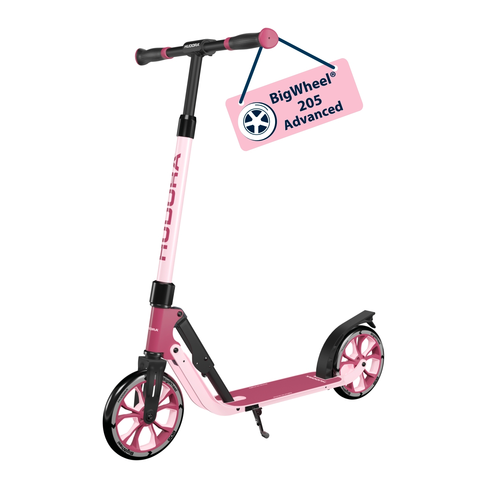 HUDORA BigWheel® 205 Advanced, rosé