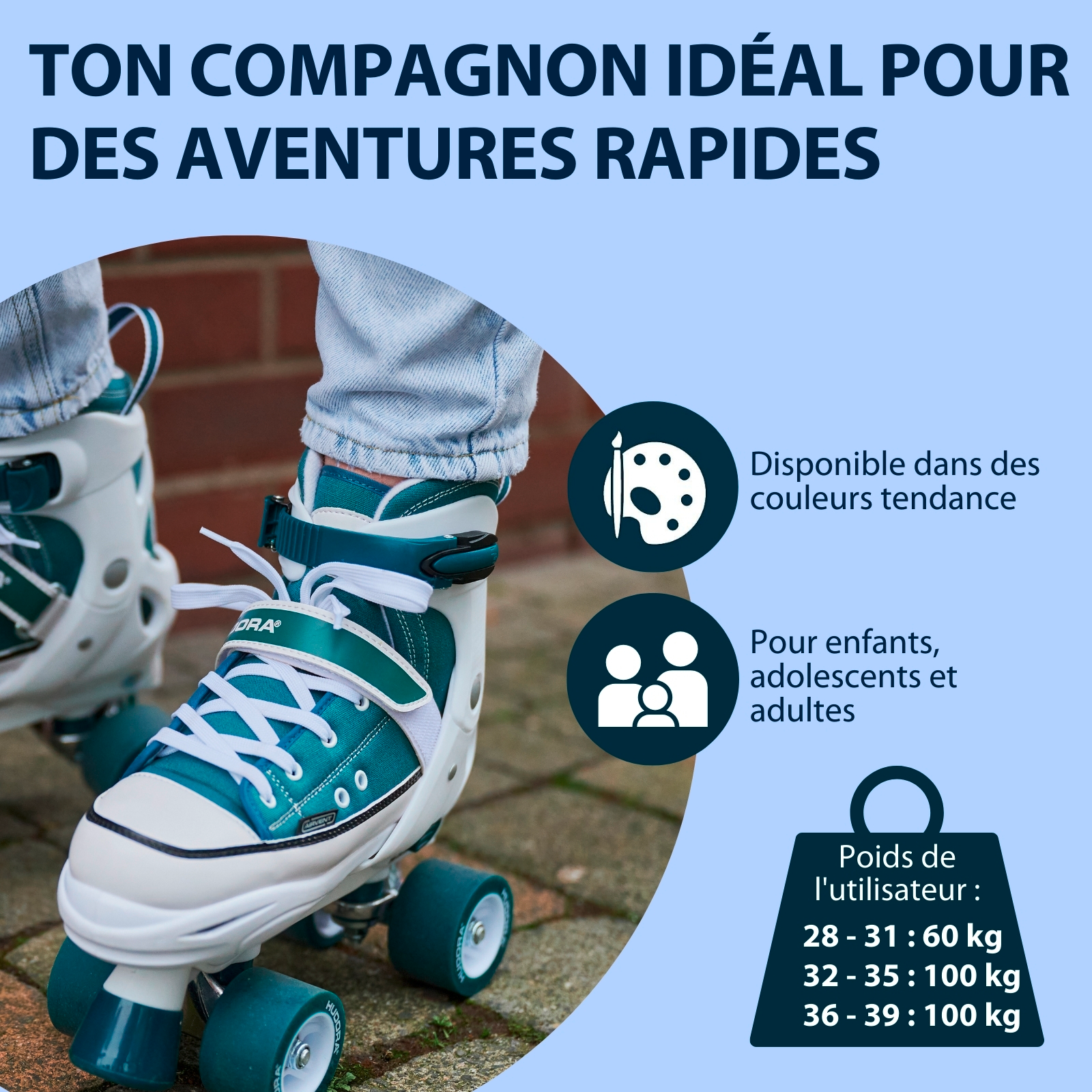 Patins à roulettes, image 6 from 7