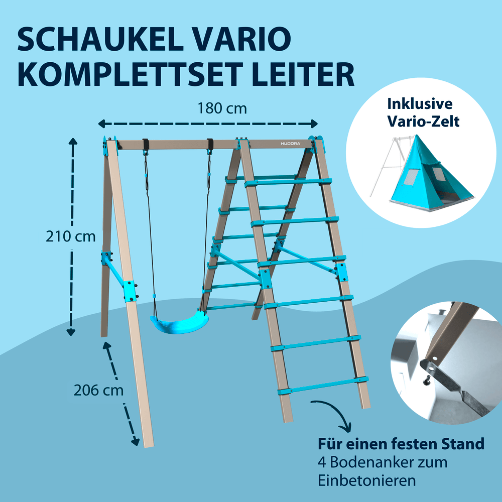 HUDORA Schaukelgestell Vario Leiter, Bild 2 von 7