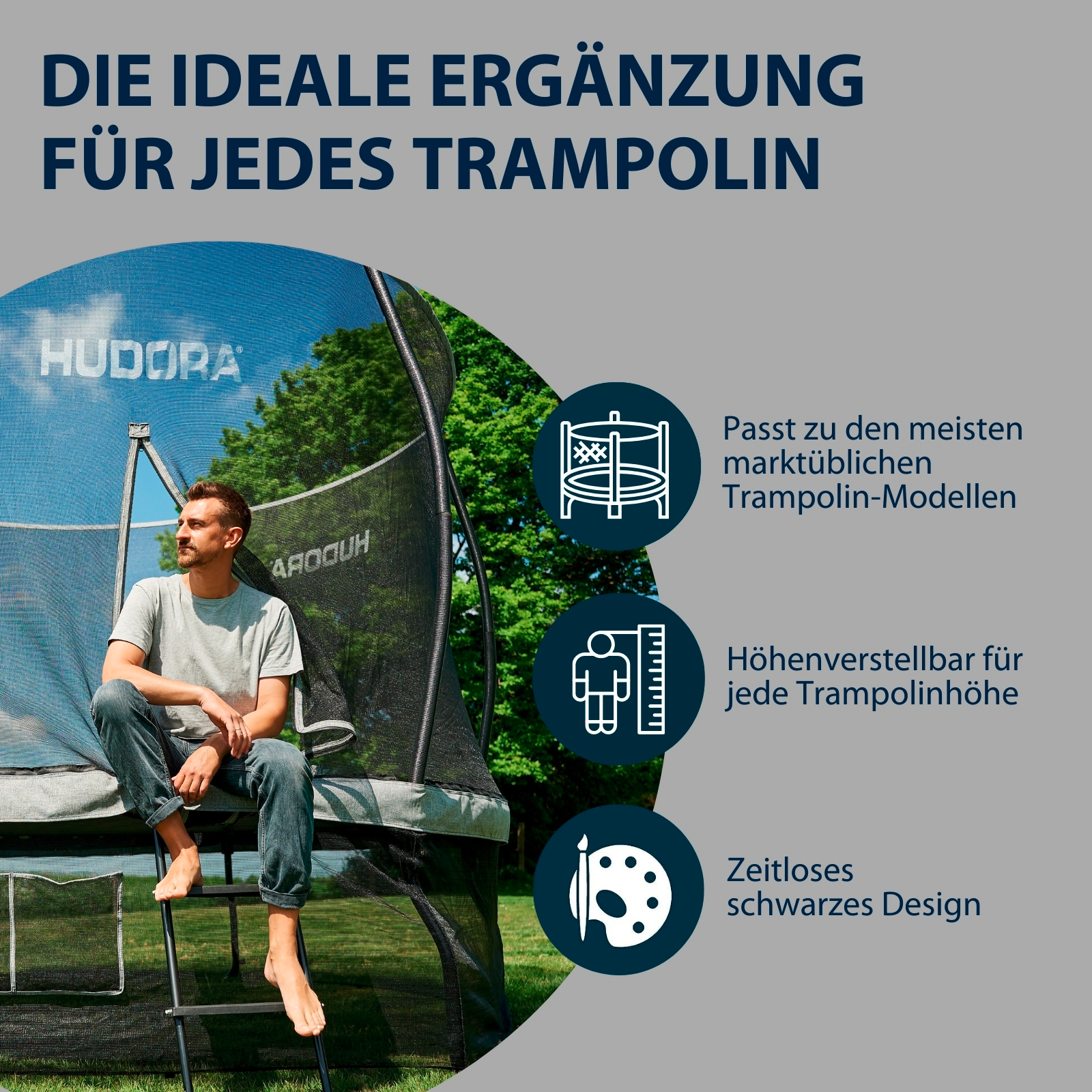 HUDORA Leiter für Gartentrampoline, Bild 4 von 5