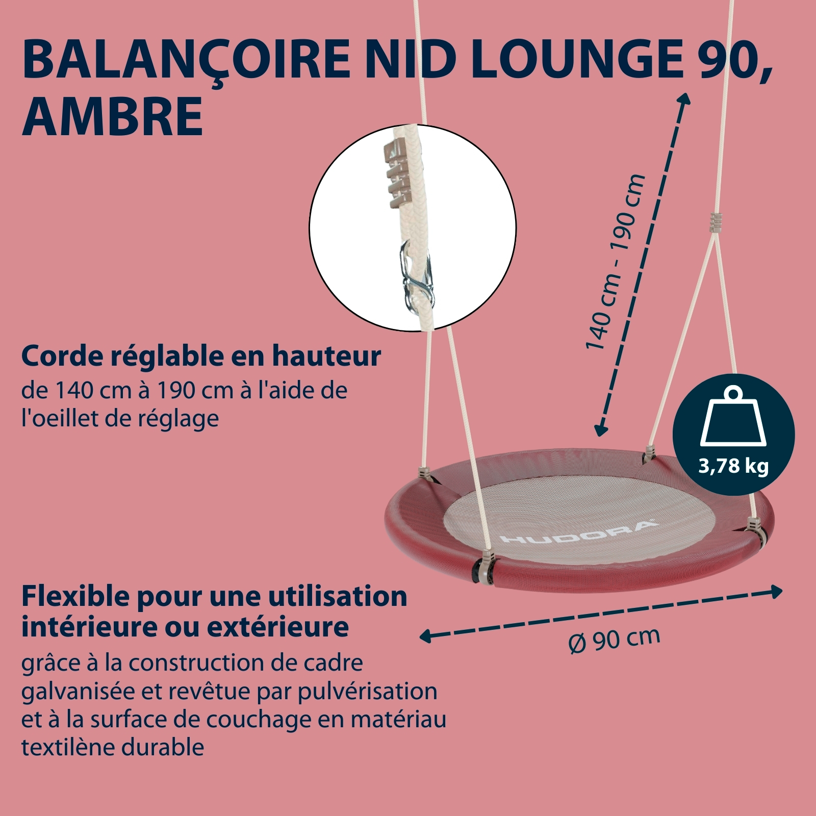 Balançoire nid Lounge 90, image 2 from 6