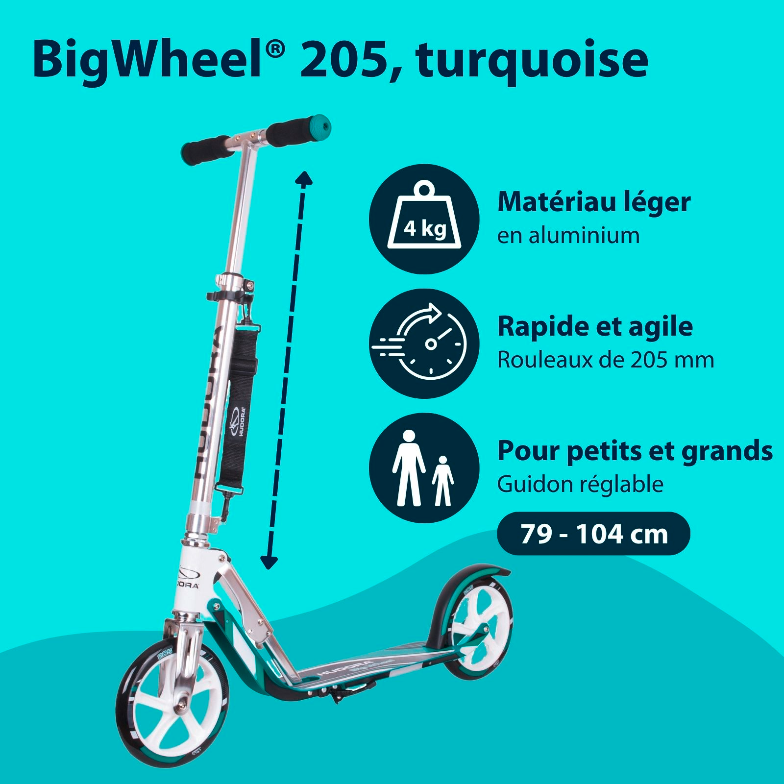 HUDORA BigWheel® 205, image 2 from 7