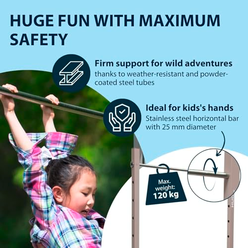 HUDORA Turnreck Vario extension double horizontal bar (extension module), image 3 from 6