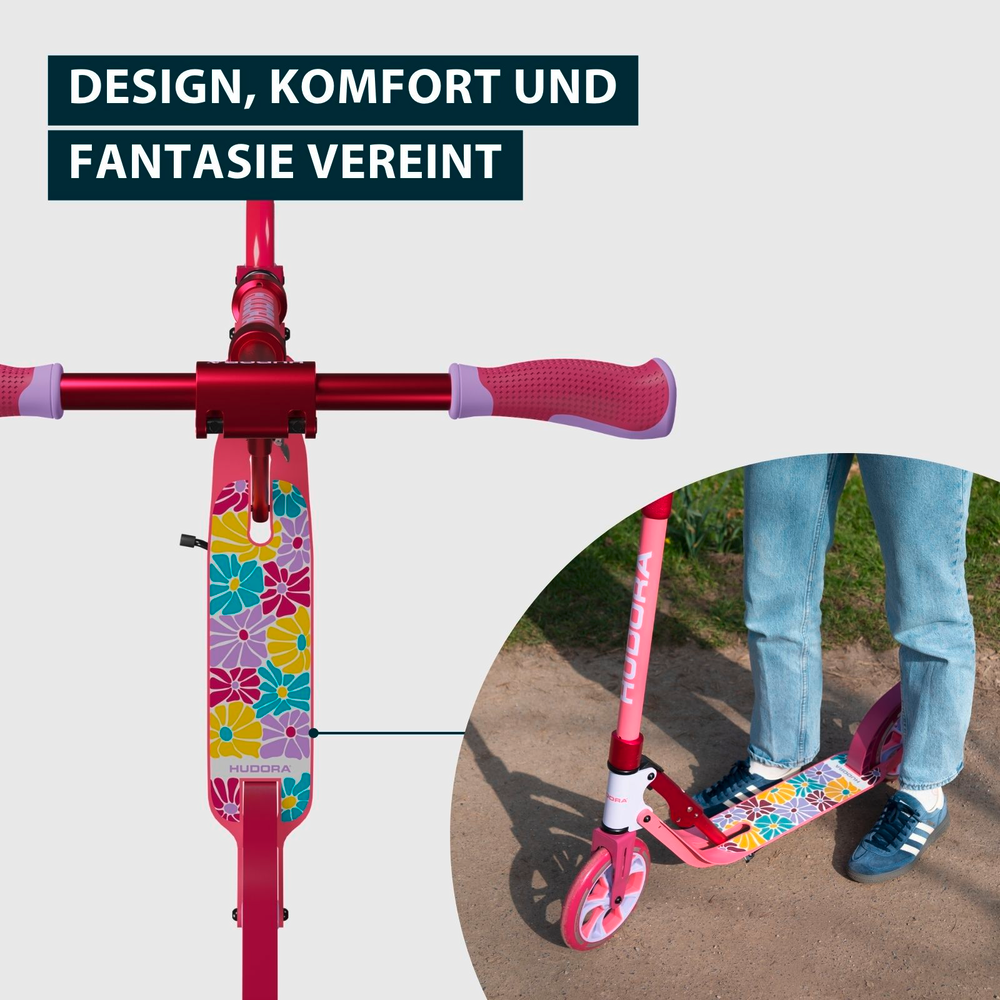 HUDORA BigWheel® 205 Advanced Daydream Edition, Flowers, Bild 3 von 8