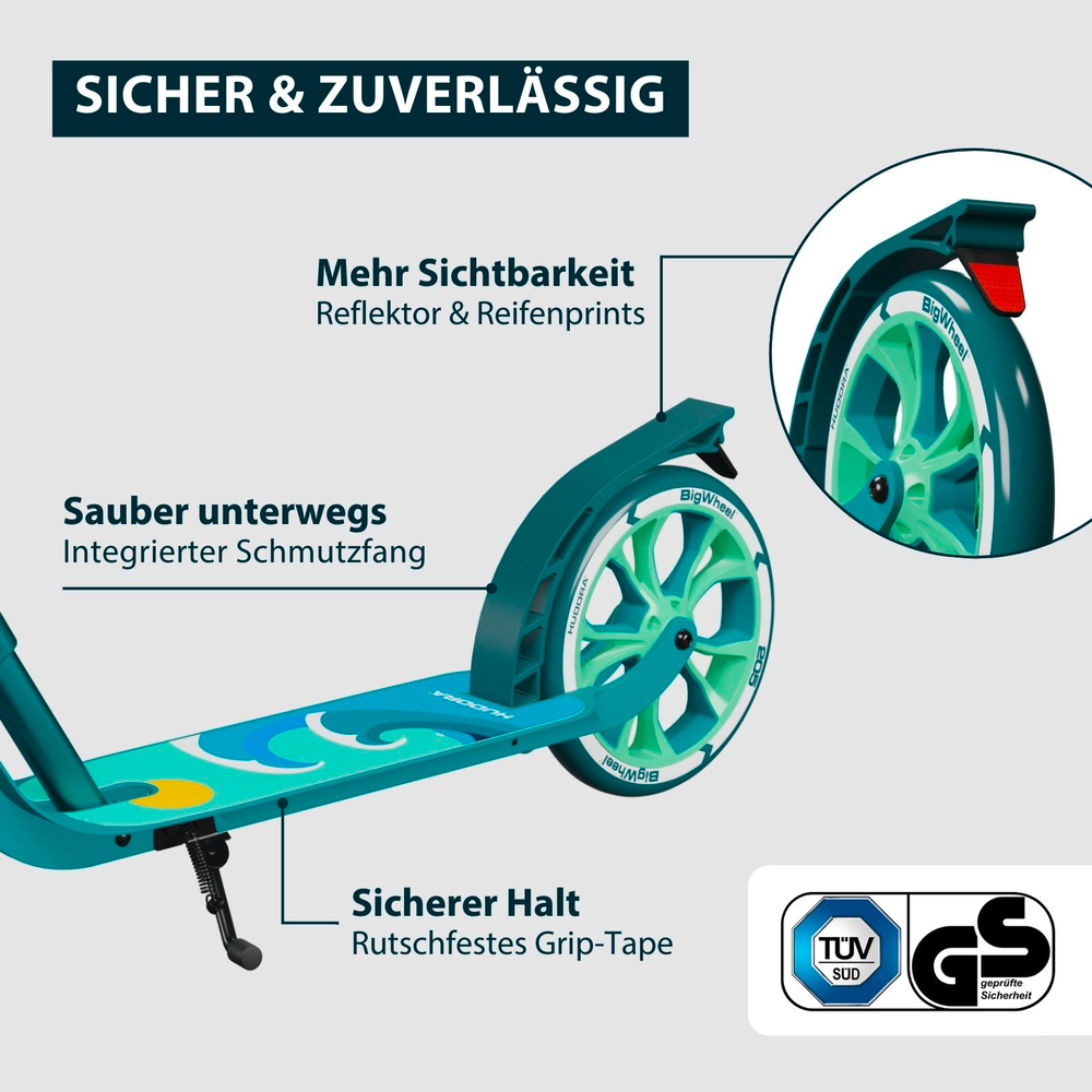 HUDORA BigWheel® 205 Advanced Daydream Edition, Waves, Bild 6 von 8