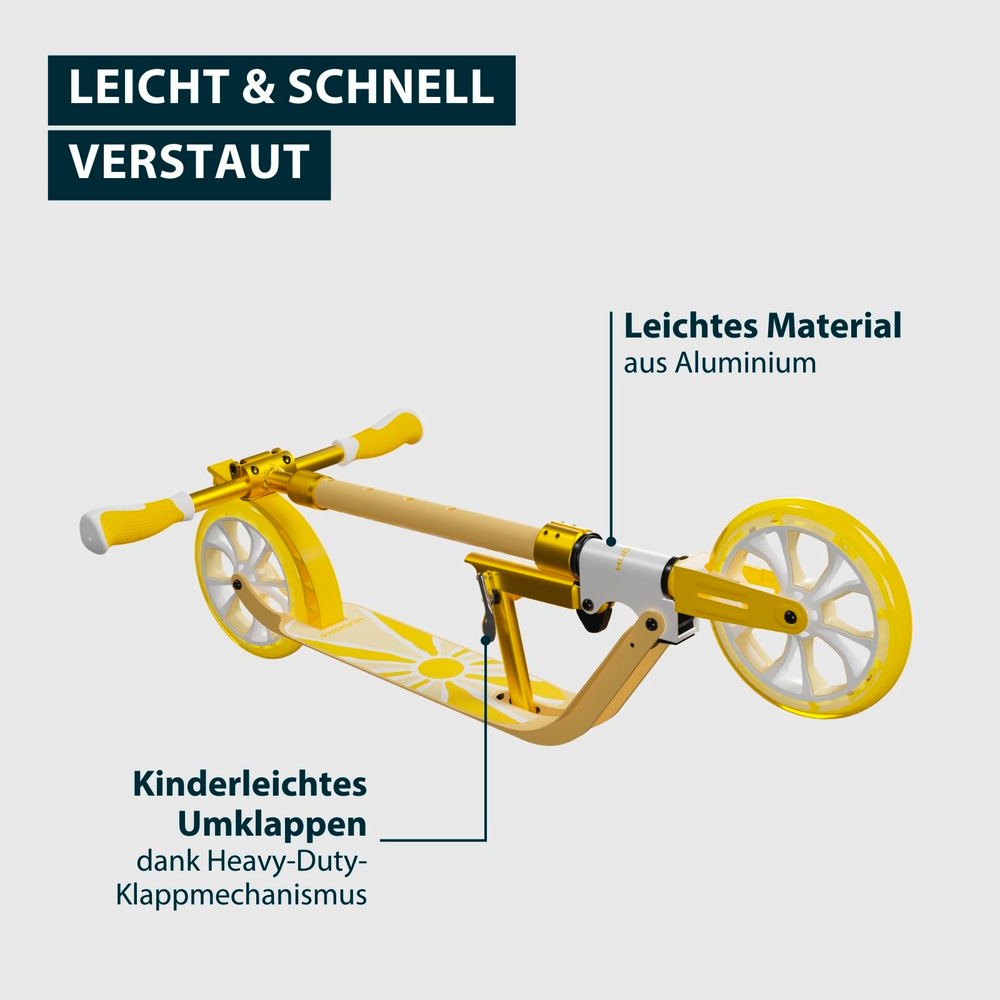 HUDORA BigWheel® 205 Advanced Daydream Edition, Sun, Bild 7 von 8