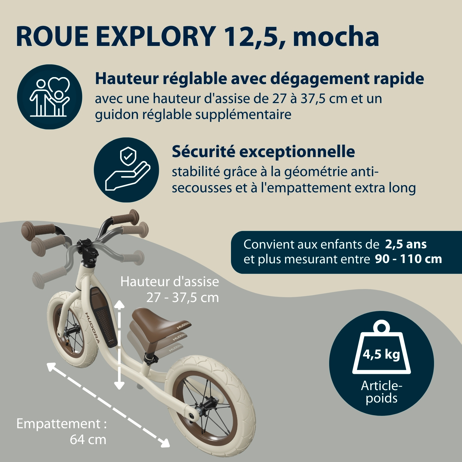 Roue d'exercice Explory 12, image 2 from 6