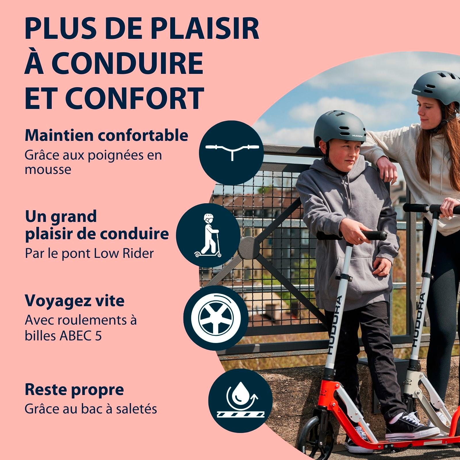 HUDORA BigWheel® 205 Pure, image 3 from 7