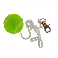 1 Ball mit Schnur und Karabinerhaken für Twistballset