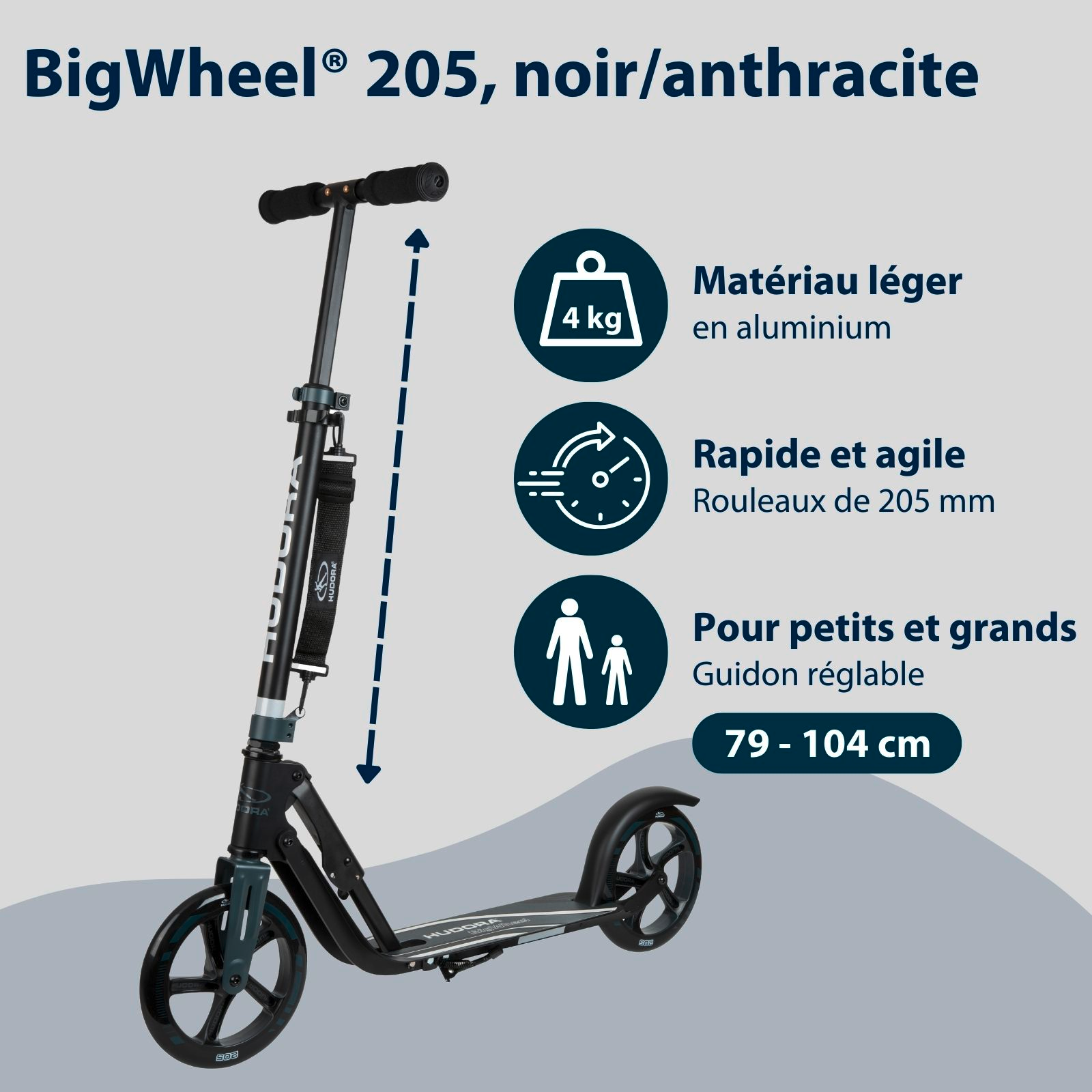 HUDORA BigWheel® 205, image 2 from 7