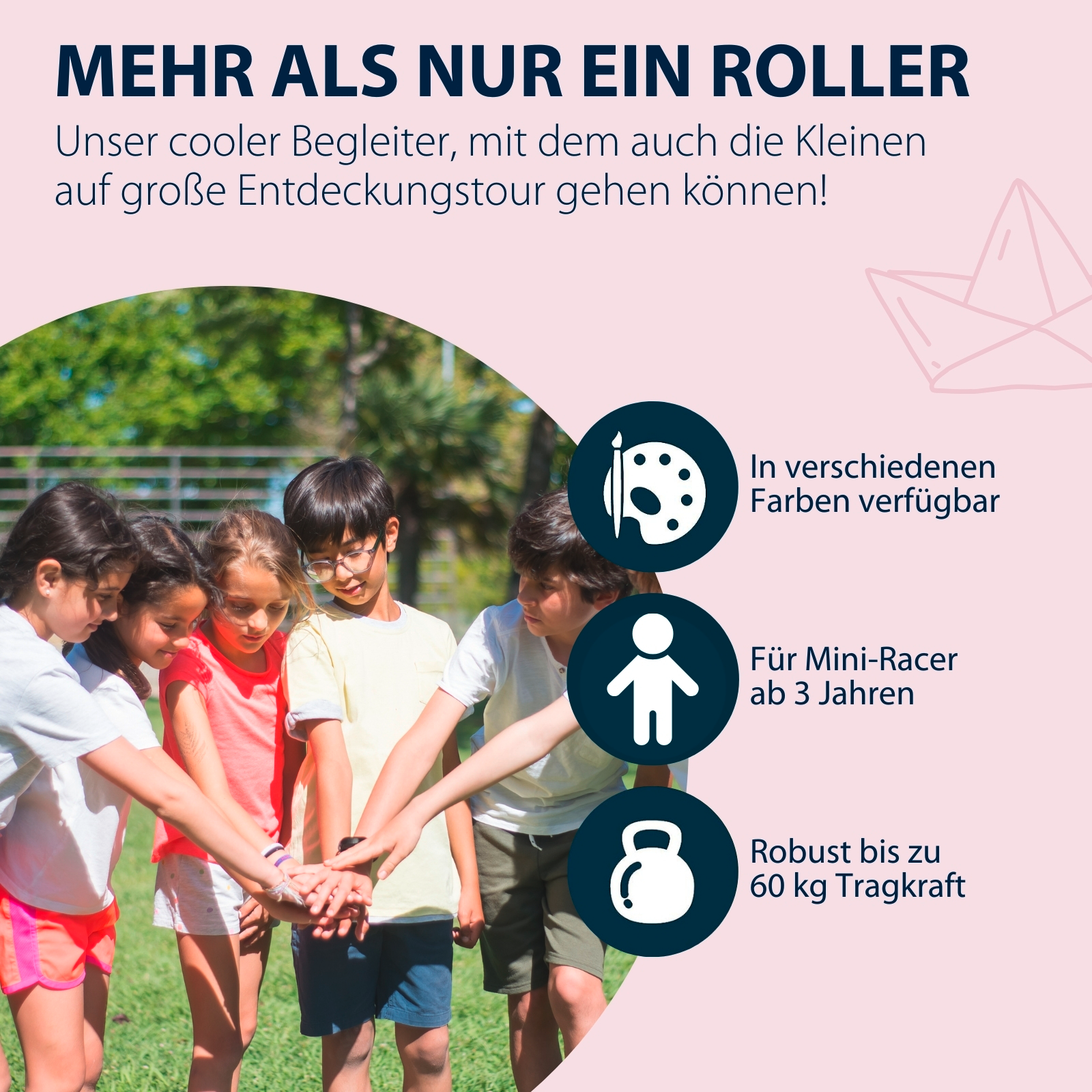 HUDORA BigWheel® 180 Advanced Junior, rosé, Bild 6 von 7