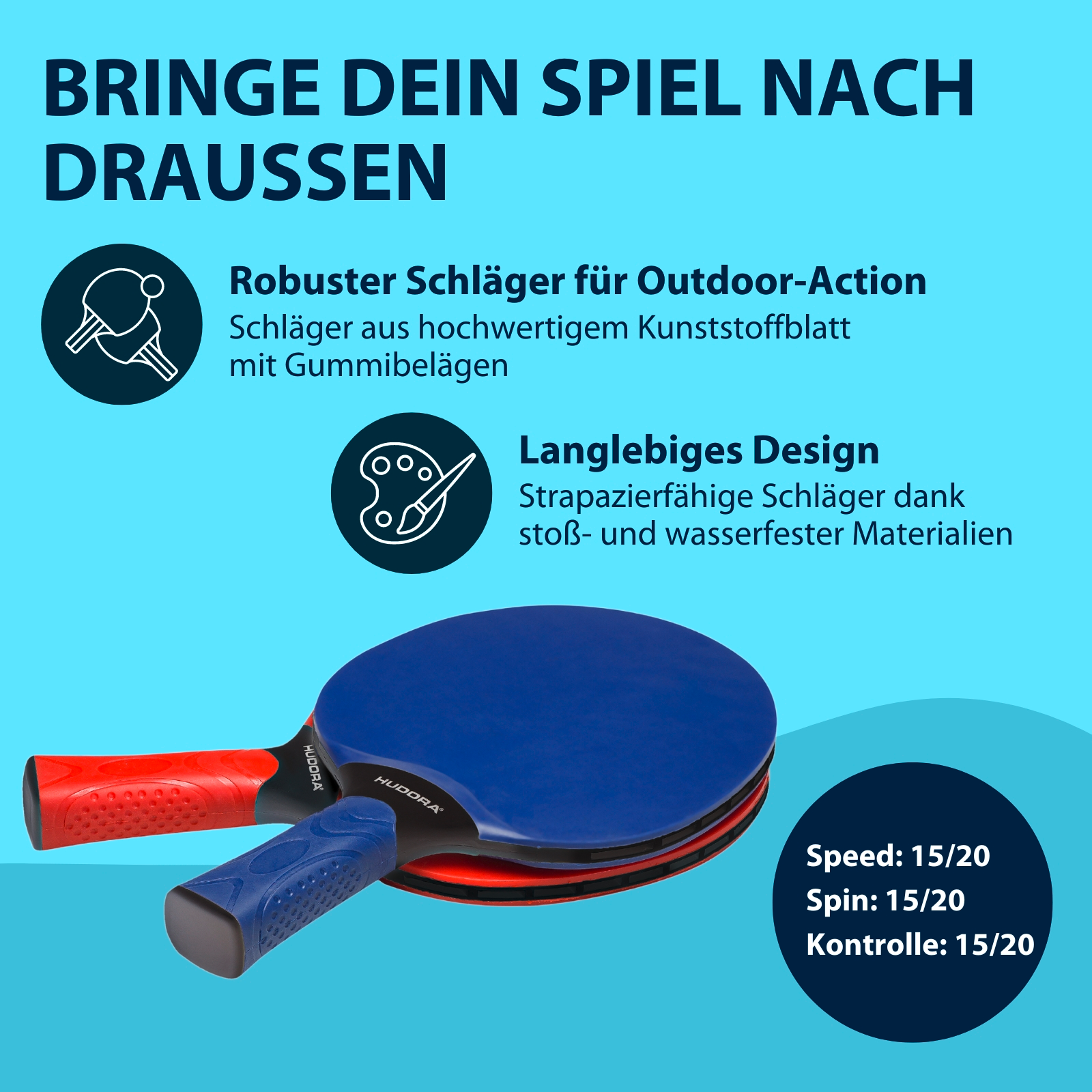 Tischtennisset Outdoor, Bild 3 von 6