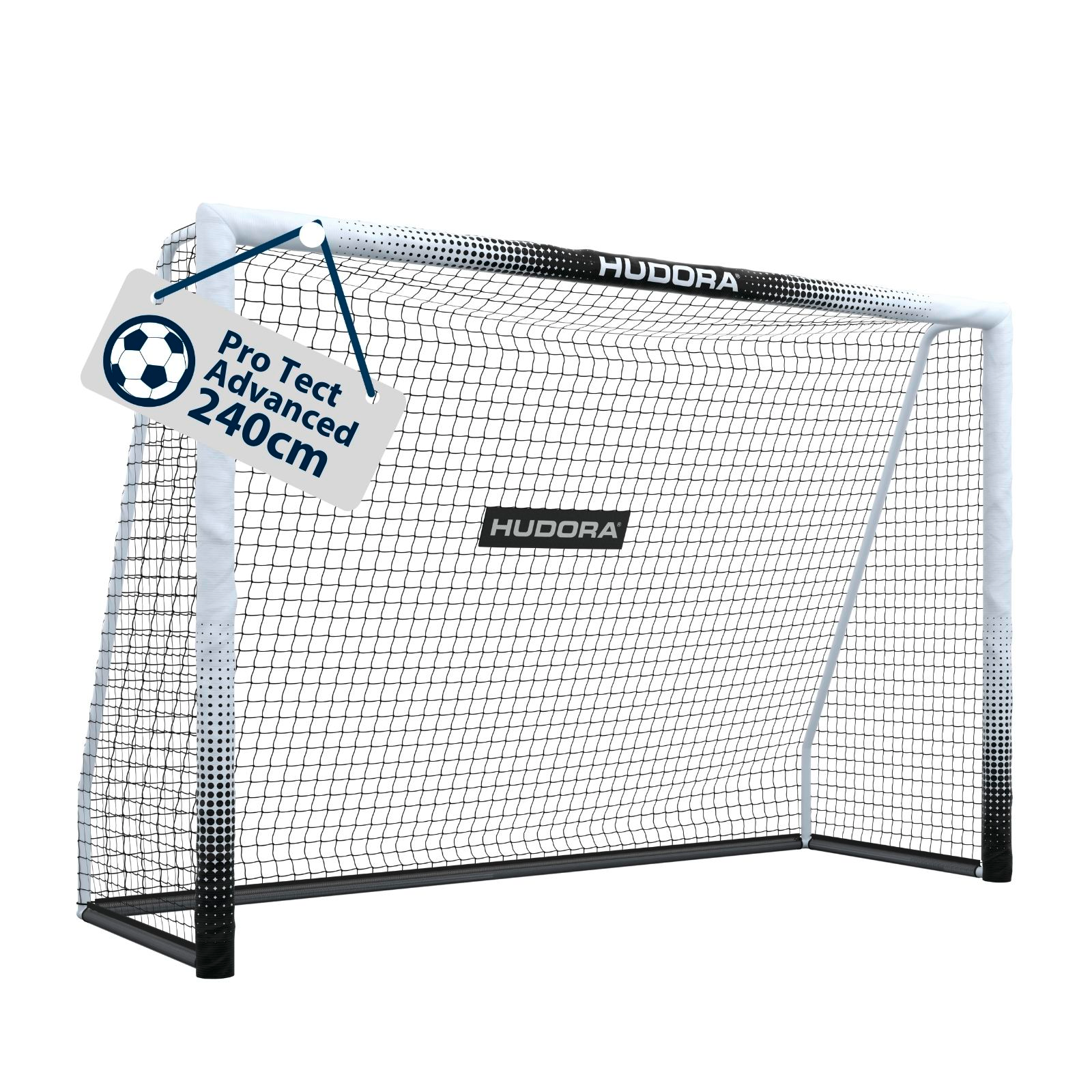 HUDORA football goal Pro Tect 240 Advanced White