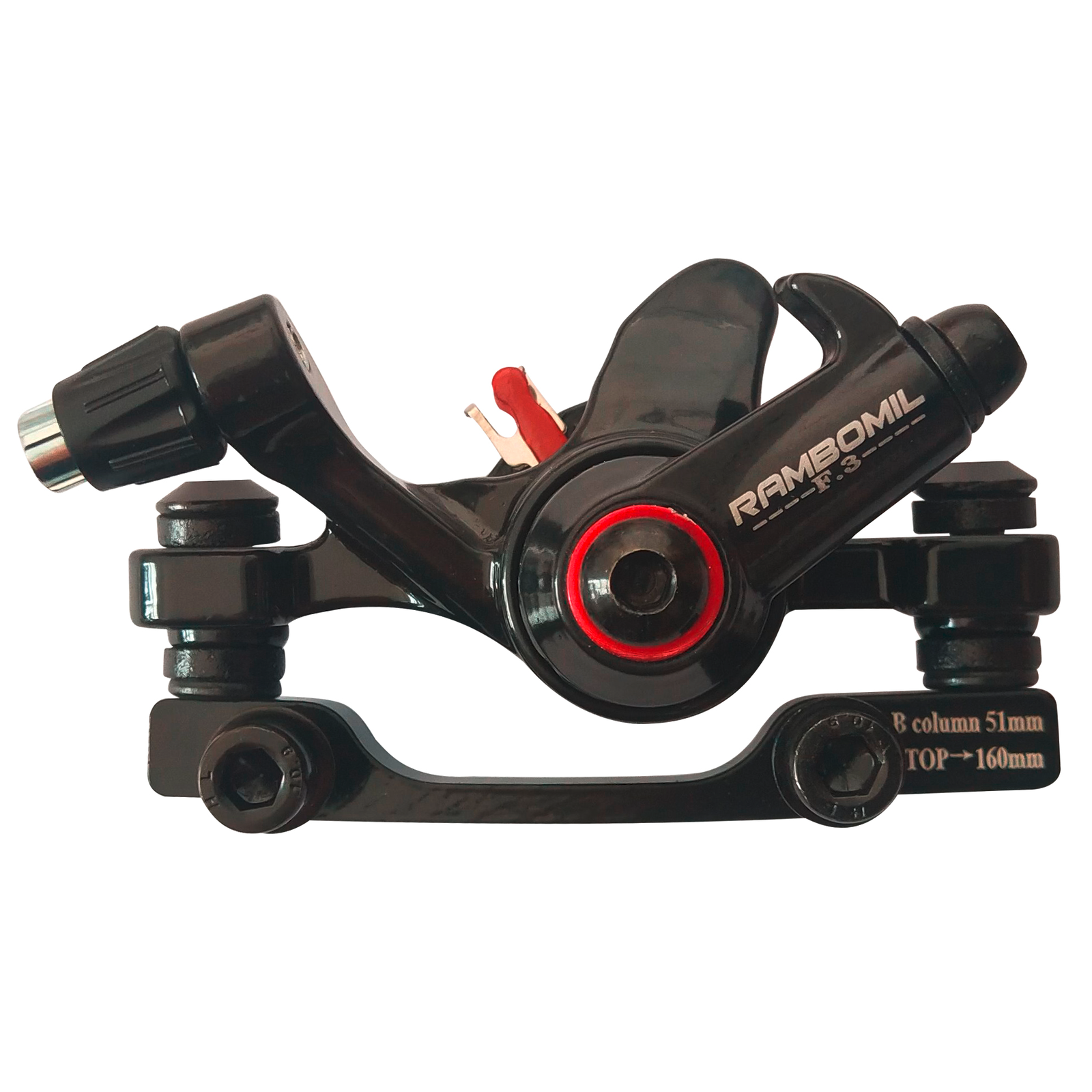 1 Bremseinheit für  6 Loch Scheibenbremse für HUDORA BigWheel® Air 230 Dual Brake