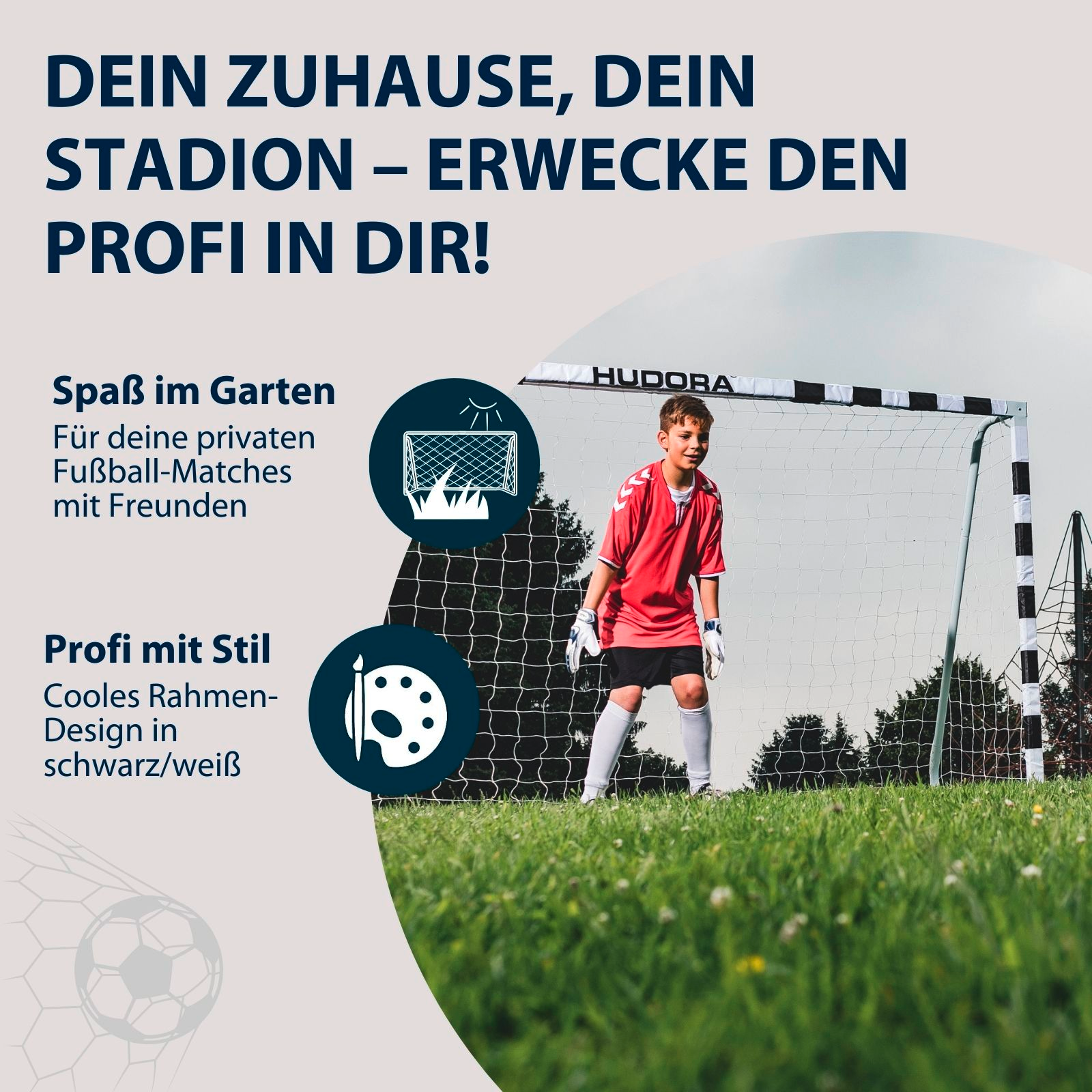 HUDORA Fußballtor Stadion, Bild 5 von 6